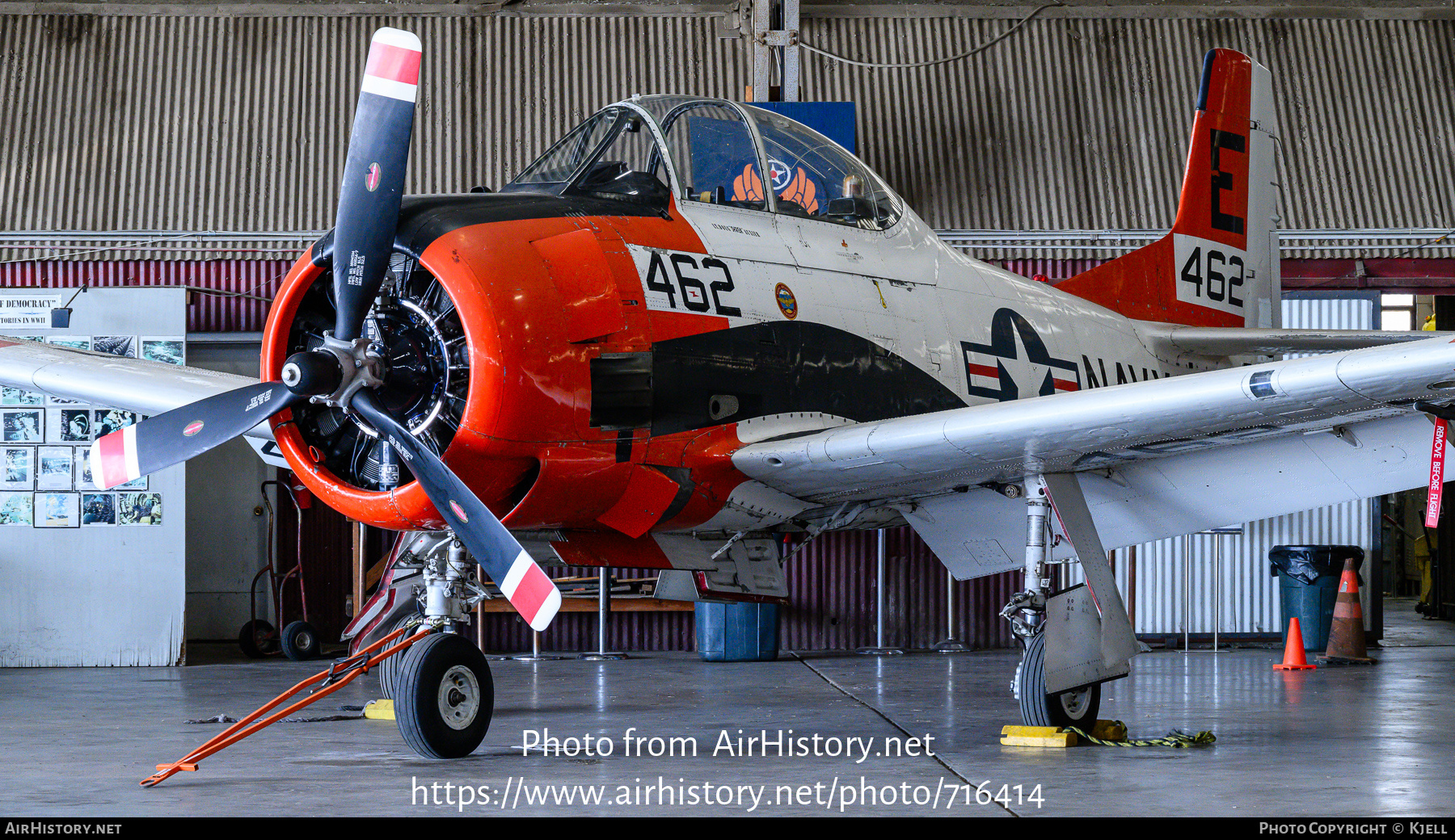 Aircraft Photo of N462NA / NX462NA / 140570 | North American T-28C Trojan | USA - Navy | AirHistory.net #716414