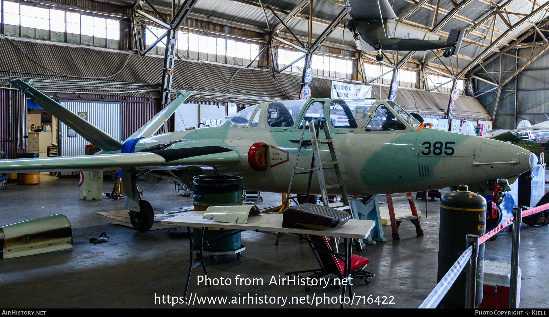 Aircraft Photo of N385F | Fouga CM-170 Magister | France - Air Force | AirHistory.net #716422