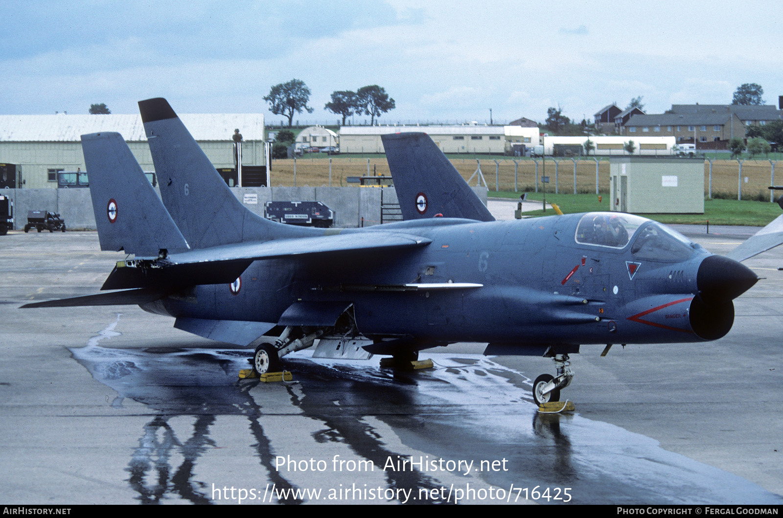 Aircraft Photo of 6 | Vought F-8E(FN) Crusader | France - Navy | AirHistory.net #716425