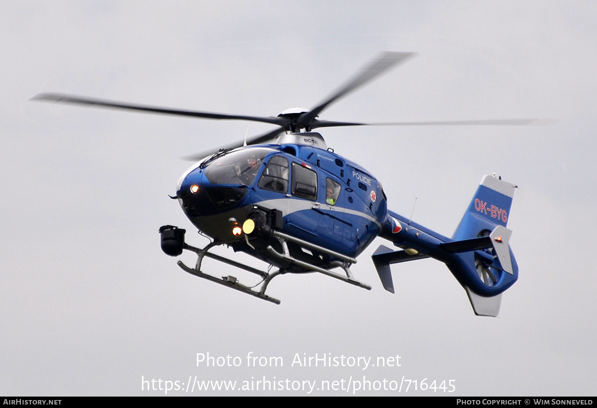 Aircraft Photo of OK-BYG | Eurocopter EC-135T-2+ | Policie | AirHistory.net #716445