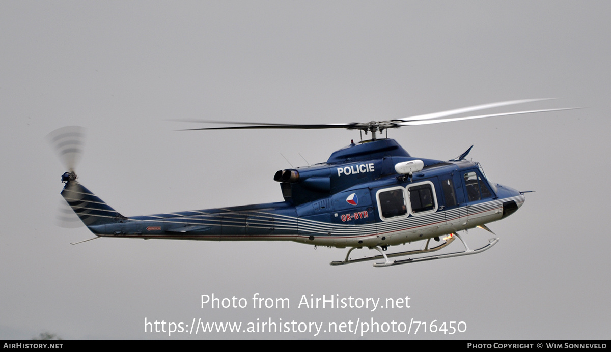 Aircraft Photo of OK-BYR | Bell 412EP | Policie | AirHistory.net #716450