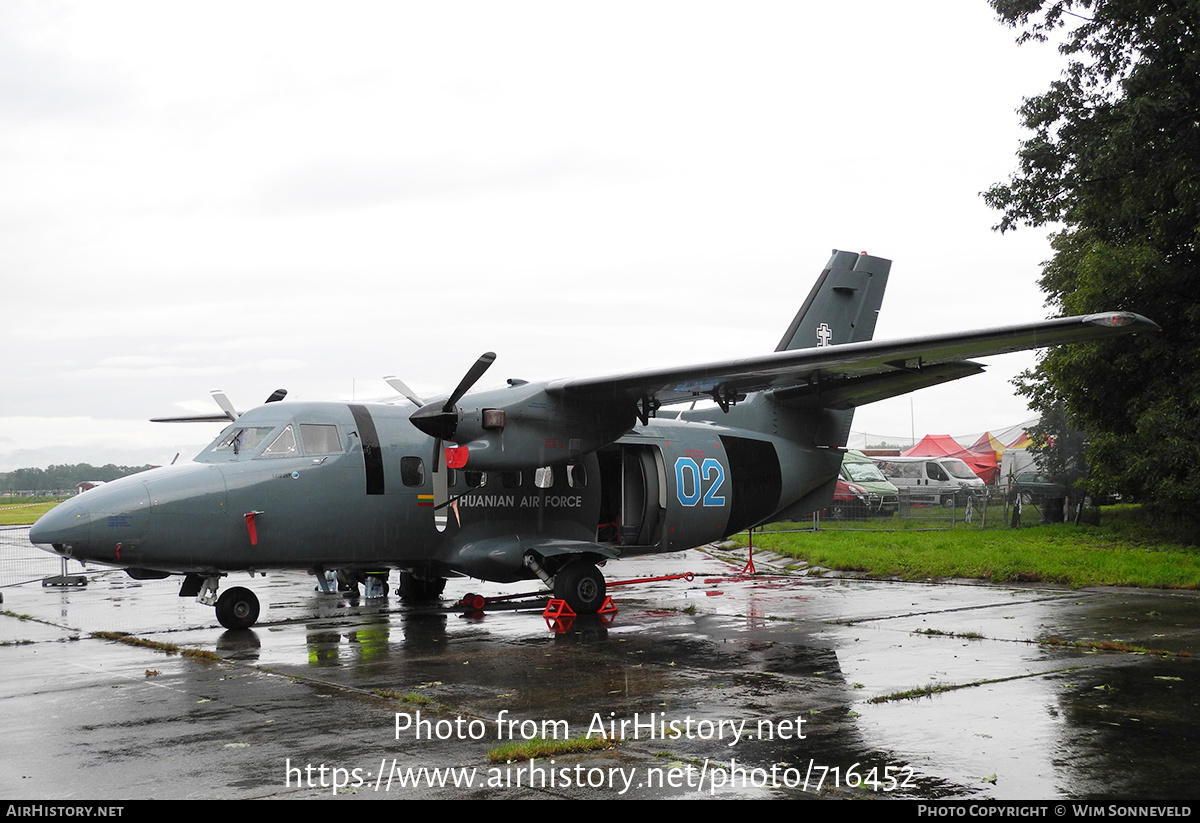 Aircraft Photo of 02 | Let L-410UVP Turbolet | Lithuania - Air Force | AirHistory.net #716452