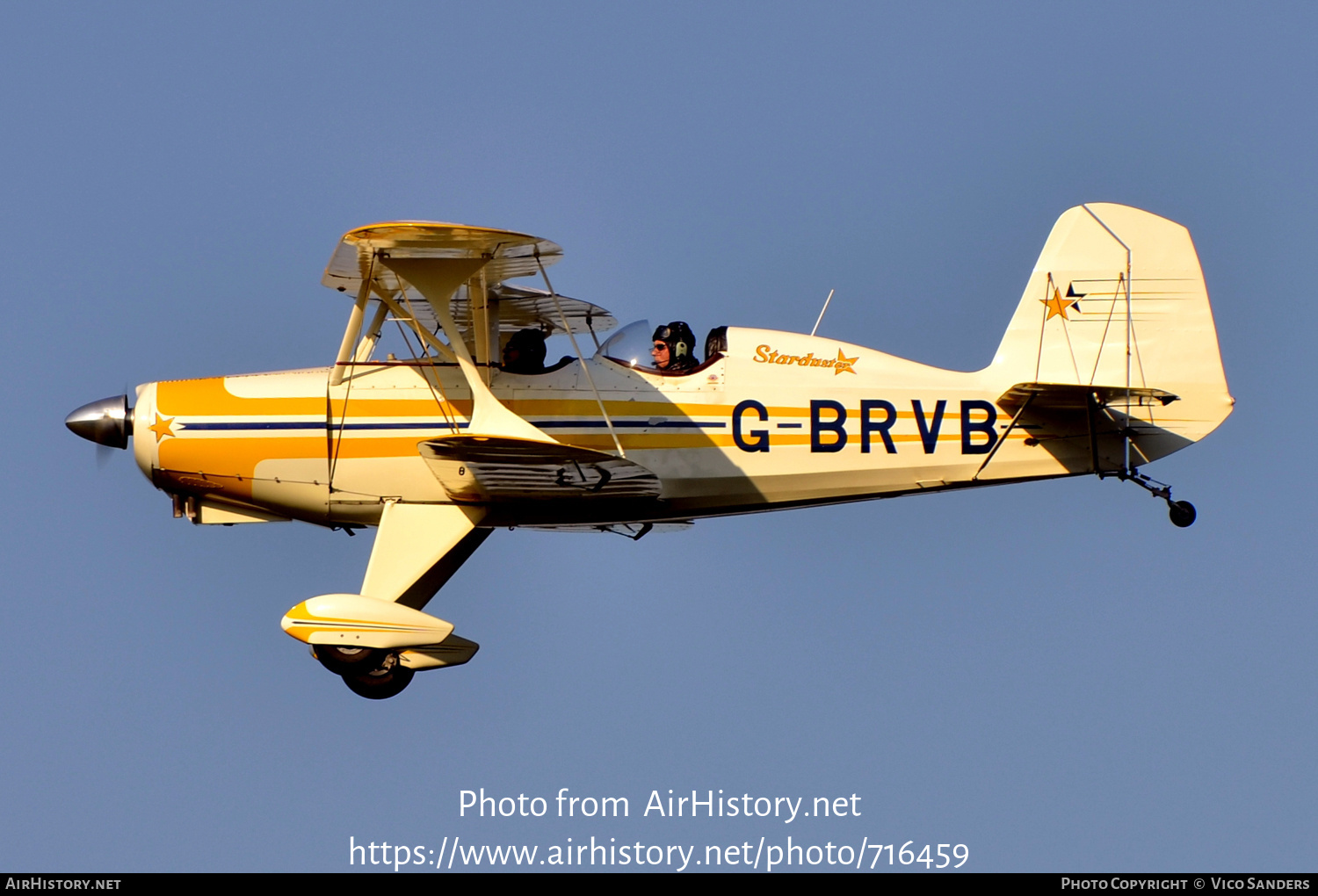 Aircraft Photo of G-BRVB | Stolp SA-300 Starduster Too | AirHistory.net #716459