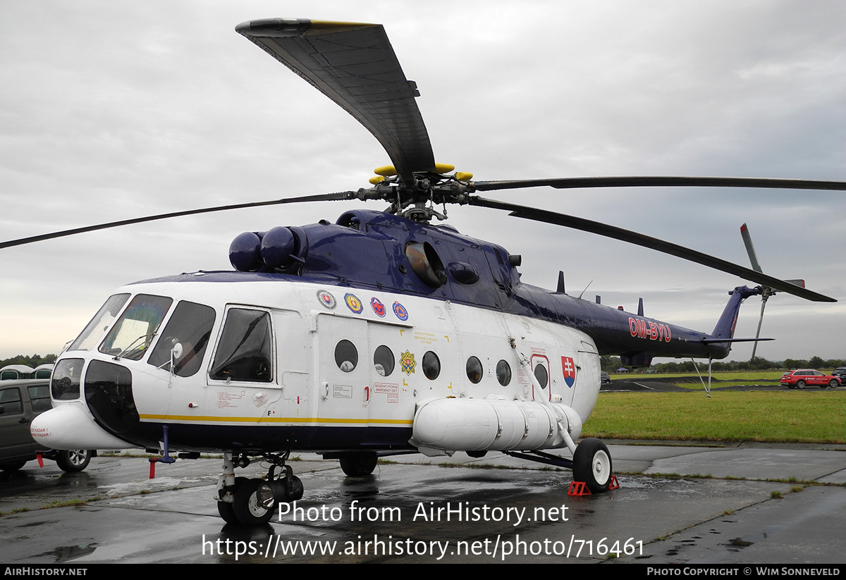 Aircraft Photo of OM-BYU | Mil Mi-17 | Slovakia - Government | AirHistory.net #716461