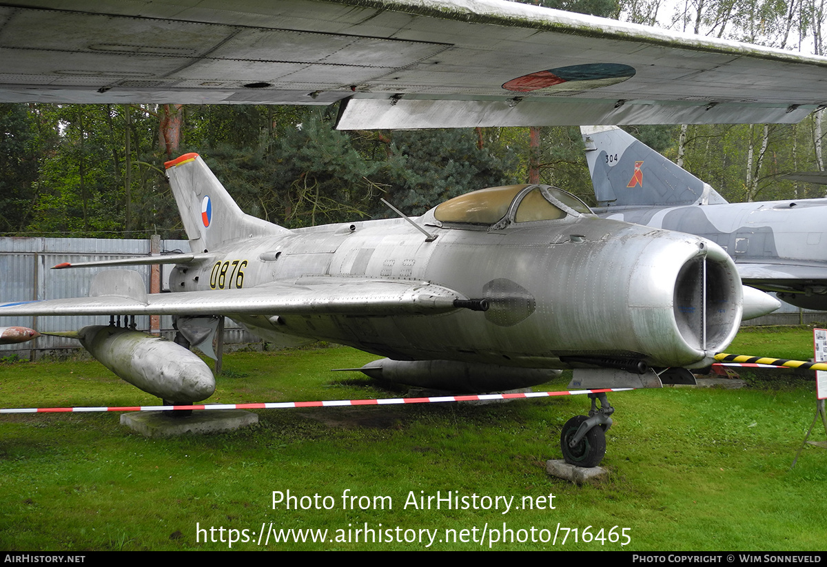 Aircraft Photo of 0876 | Aero S-105 (MiG-19S) | Czechoslovakia - Air Force | AirHistory.net #716465