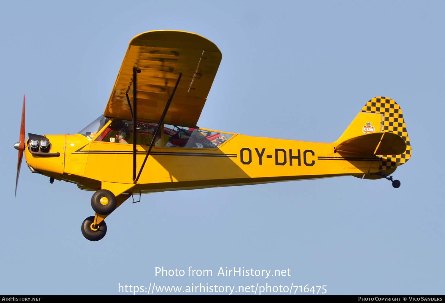 Aircraft Photo of OY-DHC | Piper L-4J Grasshopper (J-3C-65D) | AirHistory.net #716475