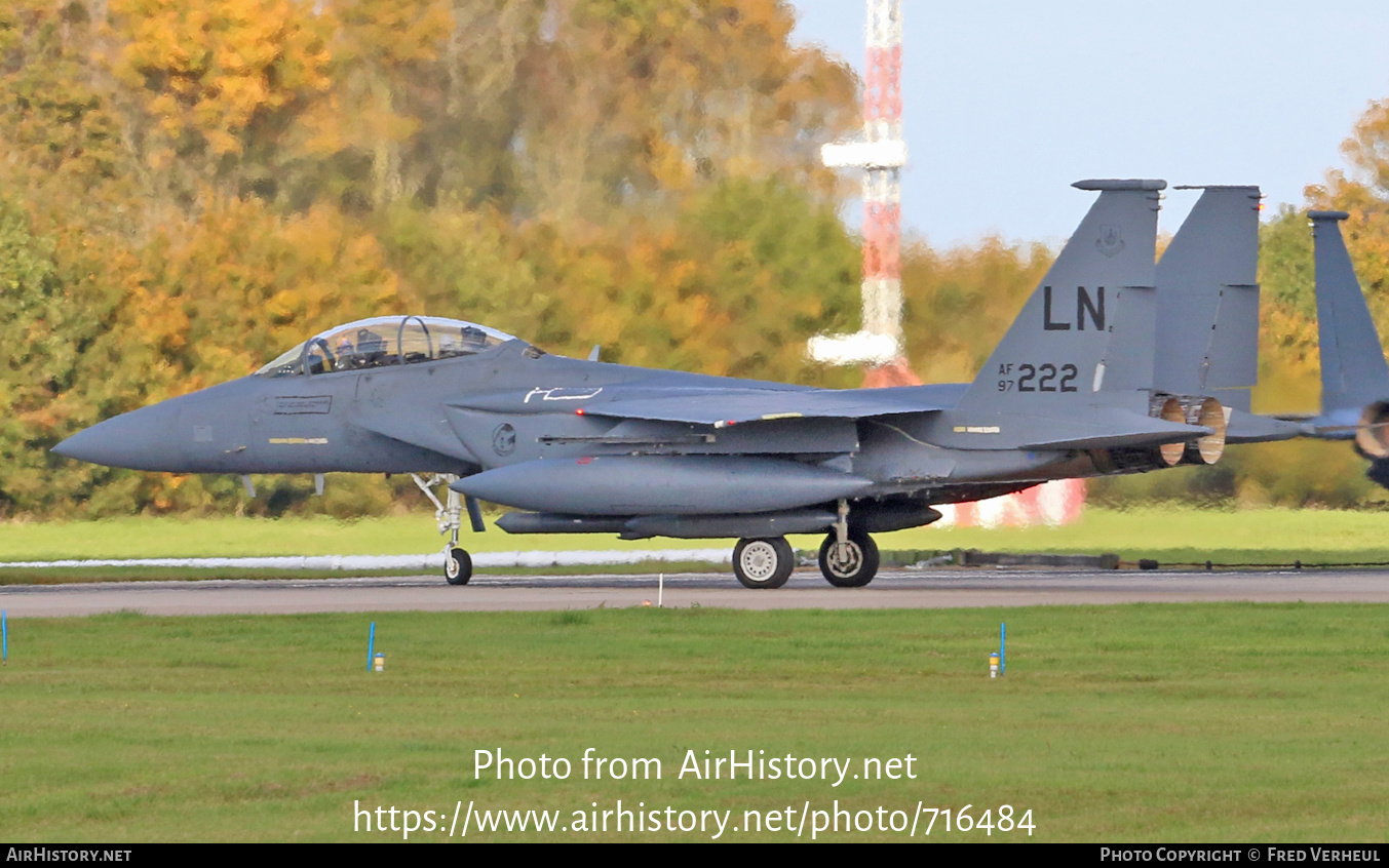 Aircraft Photo of 97-222 | Boeing F-15E Strike Eagle | AirHistory.net #716484