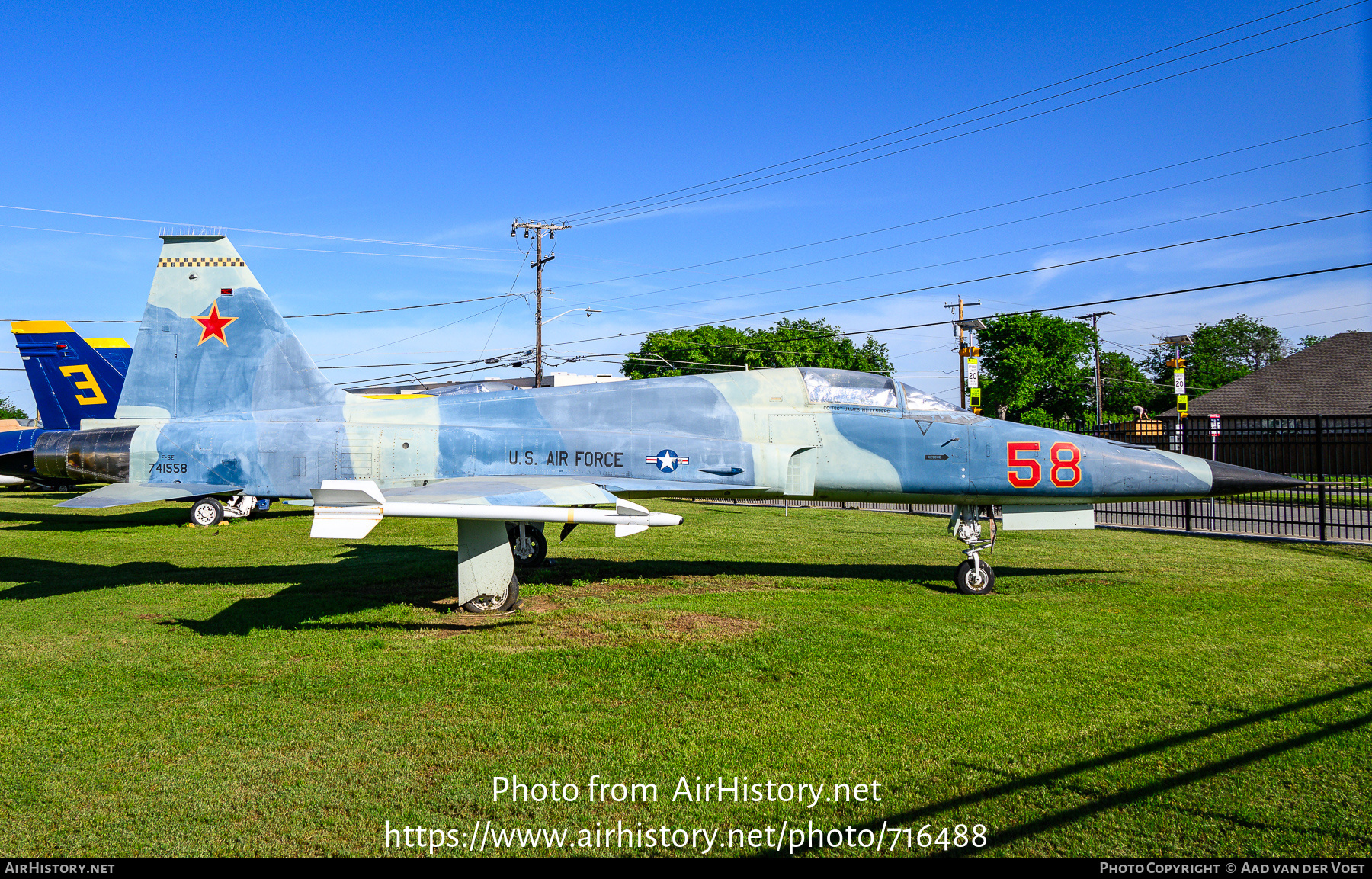 Aircraft Photo of 74-1558 | Northrop F-5E Tiger II | USA - Air Force | AirHistory.net #716488