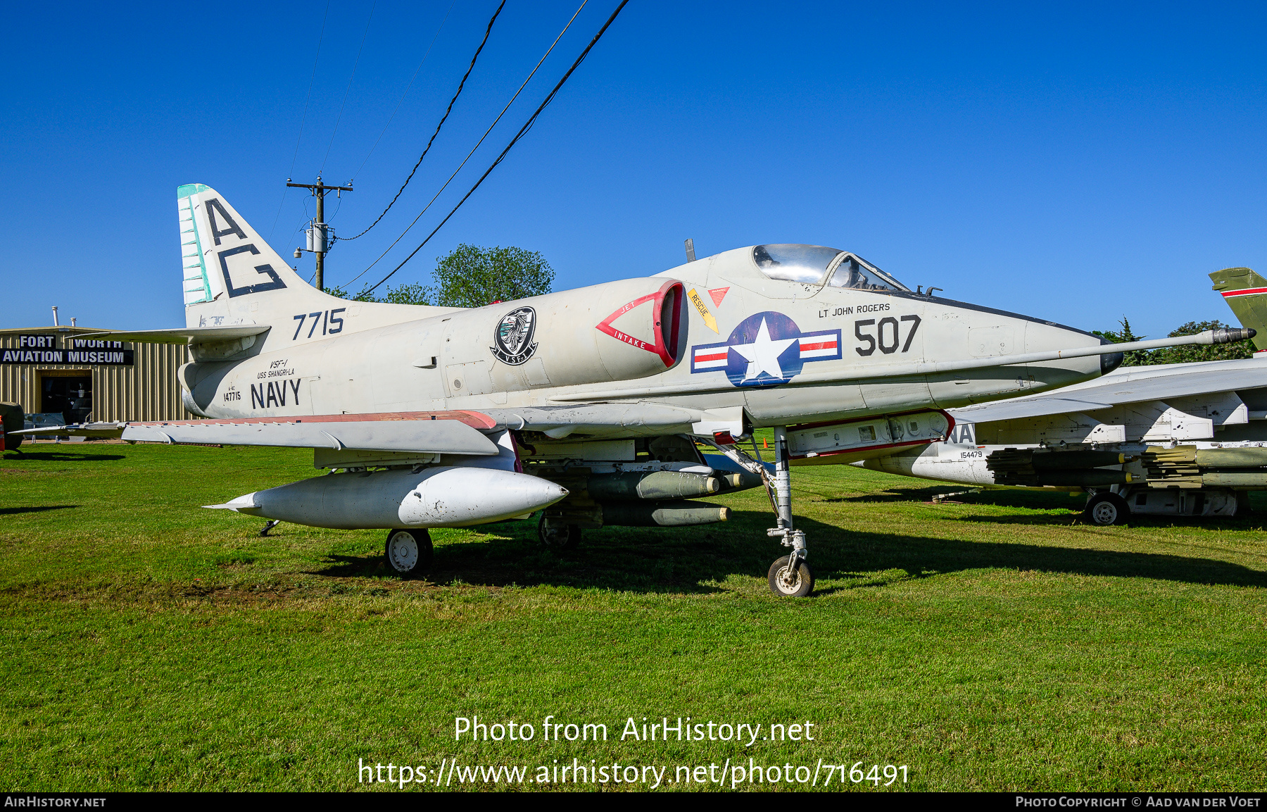 Aircraft Photo of 147715 / 7715 | Douglas A-4L Skyhawk | USA - Navy | AirHistory.net #716491