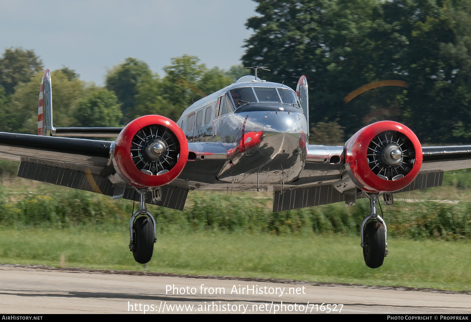 Aircraft Photo of N21FS | Beech Expeditor 3NMT | AirHistory.net #716527