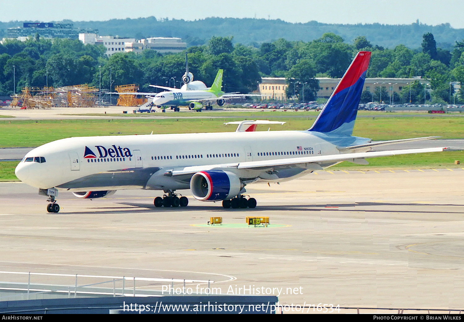 Aircraft Photo of N863DA | Boeing 777-232/ER | Delta Air Lines | AirHistory.net #716534