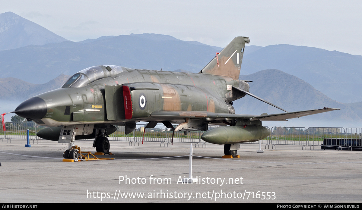 Aircraft Photo of 71765 | McDonnell Douglas RF-4E Phantom II | Greece - Air Force | AirHistory.net #716553