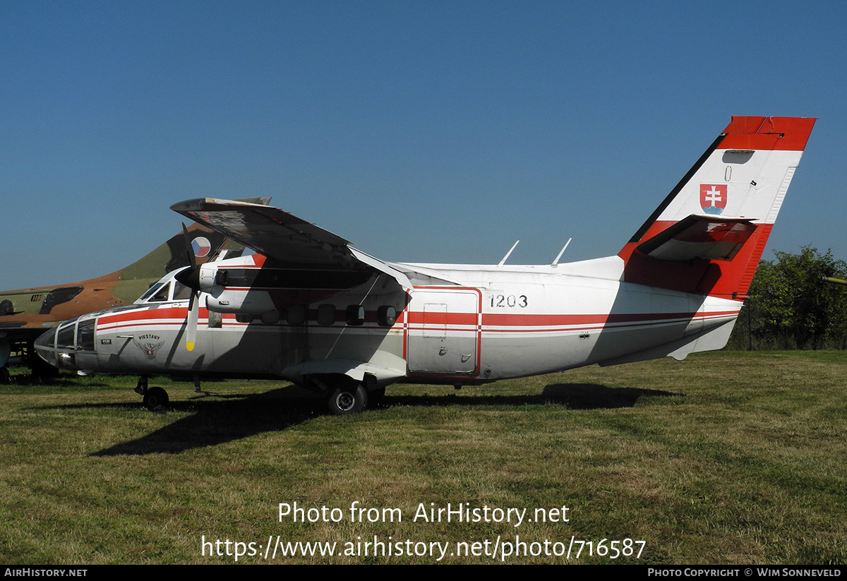 Aircraft Photo of 1203 | Let L-410FG Turbolet | Slovakia - Air Force | AirHistory.net #716587