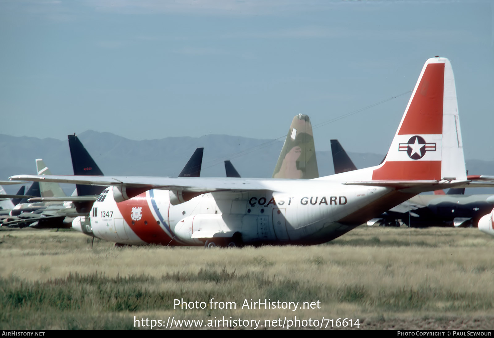 Aircraft Photo of 1347 | Lockheed HC-130B Hercules (L-282) | USA - Coast Guard | AirHistory.net #716614