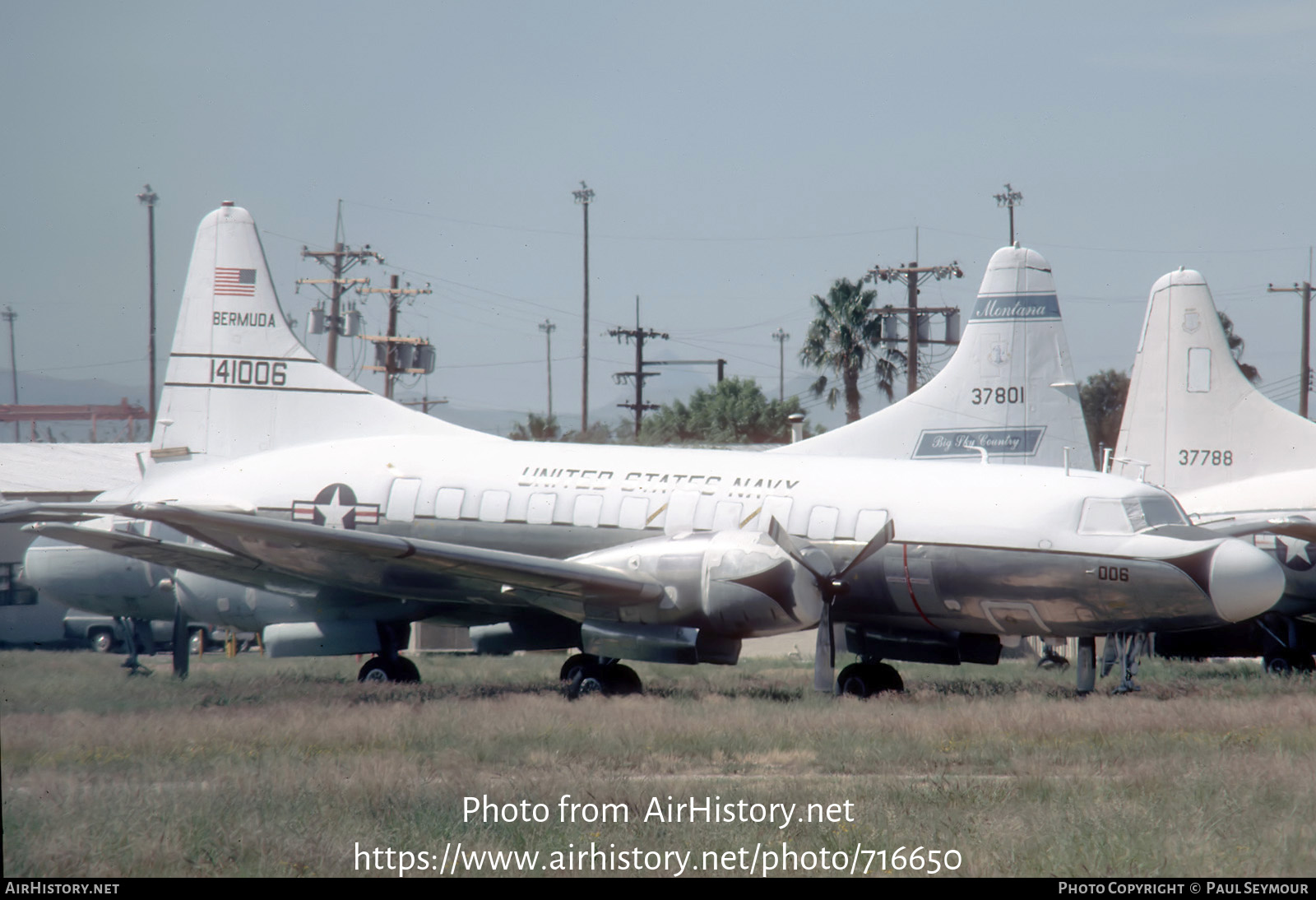 Aircraft Photo of 141006 | Convair C-131F | USA - Navy | AirHistory.net #716650