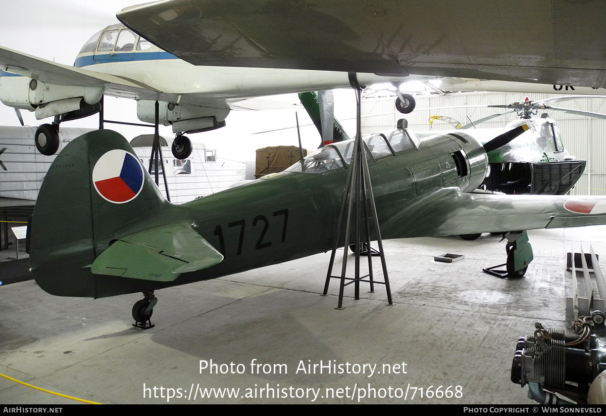 Aircraft Photo of 1727 | Let C.11 | Czechia - Air Force | AirHistory.net #716668