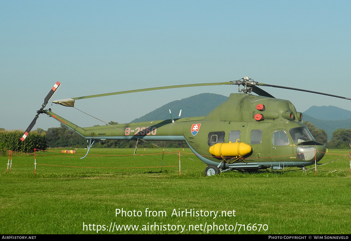 Aircraft Photo of B-2950 | Mil Mi-2 | Slovakia - Police | AirHistory.net #716670