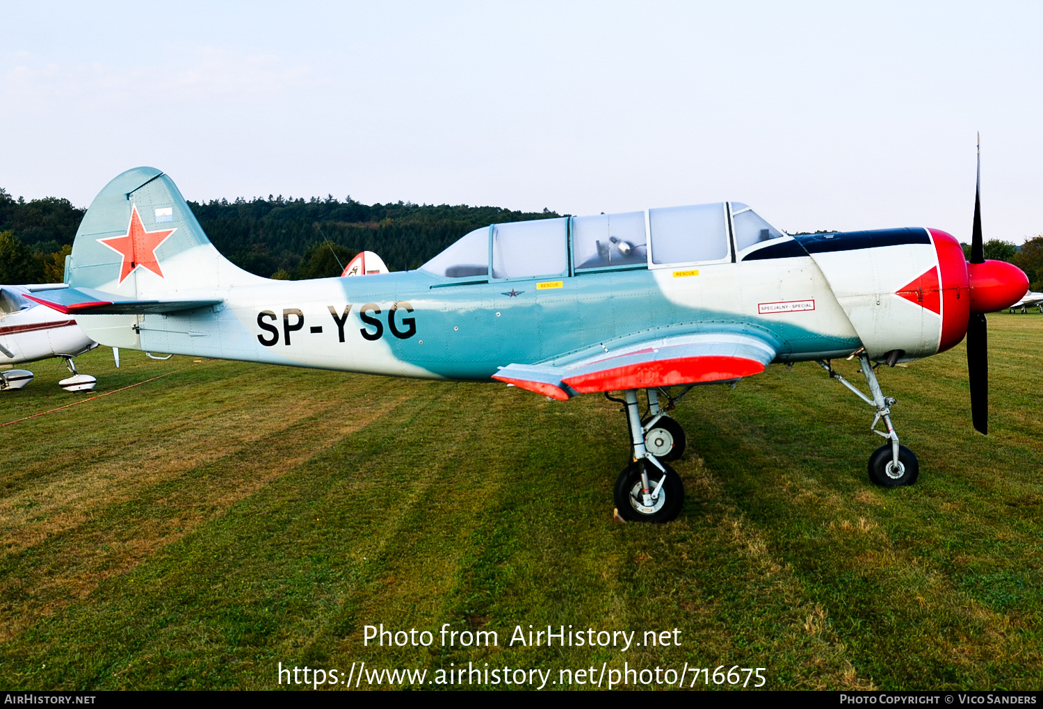 Aircraft Photo of SP-YSG | Yakovlev Yak-52 | Soviet Union - Air Force | AirHistory.net #716675