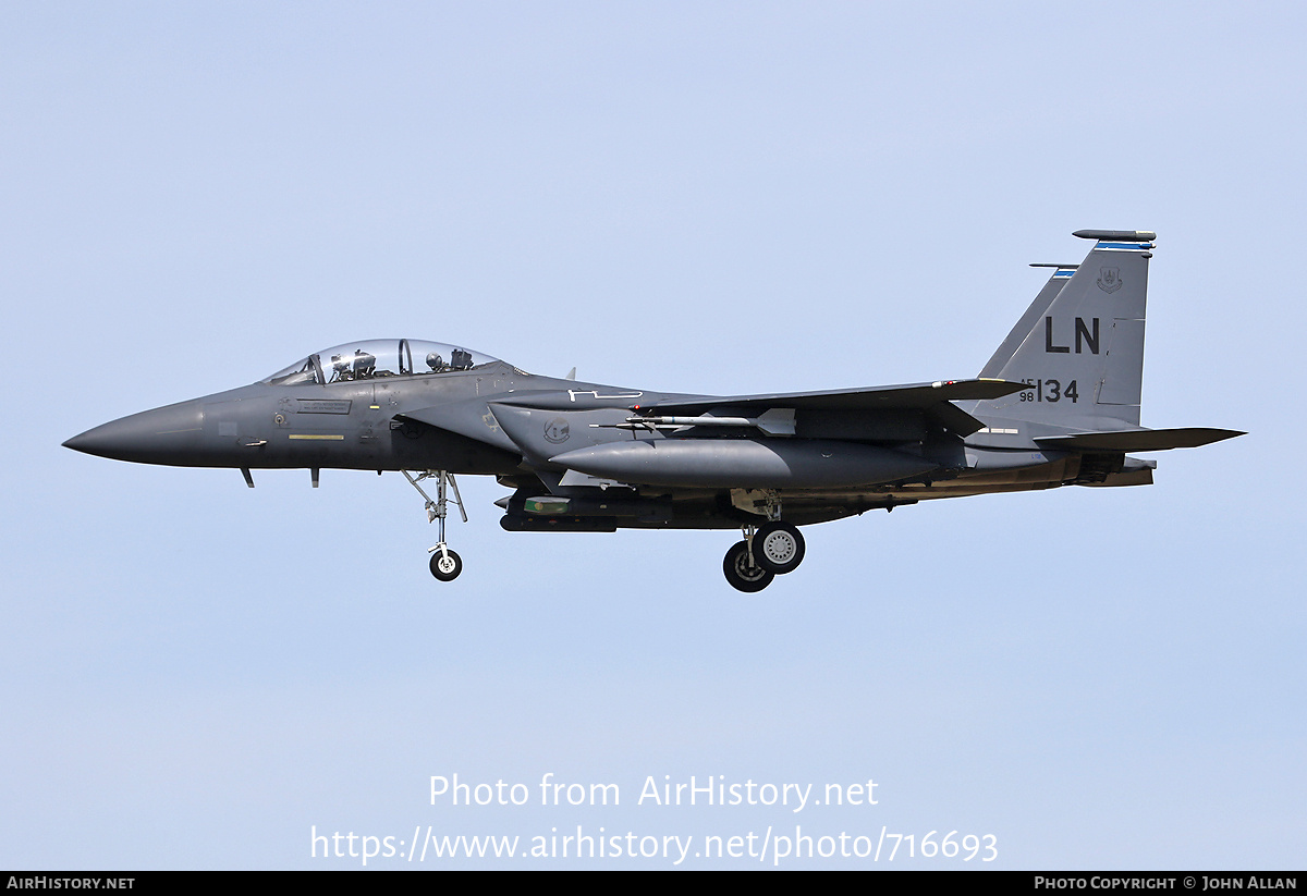 Aircraft Photo of 98-0134 / AF98-134 | Boeing F-15E Strike Eagle | USA - Air Force | AirHistory.net #716693