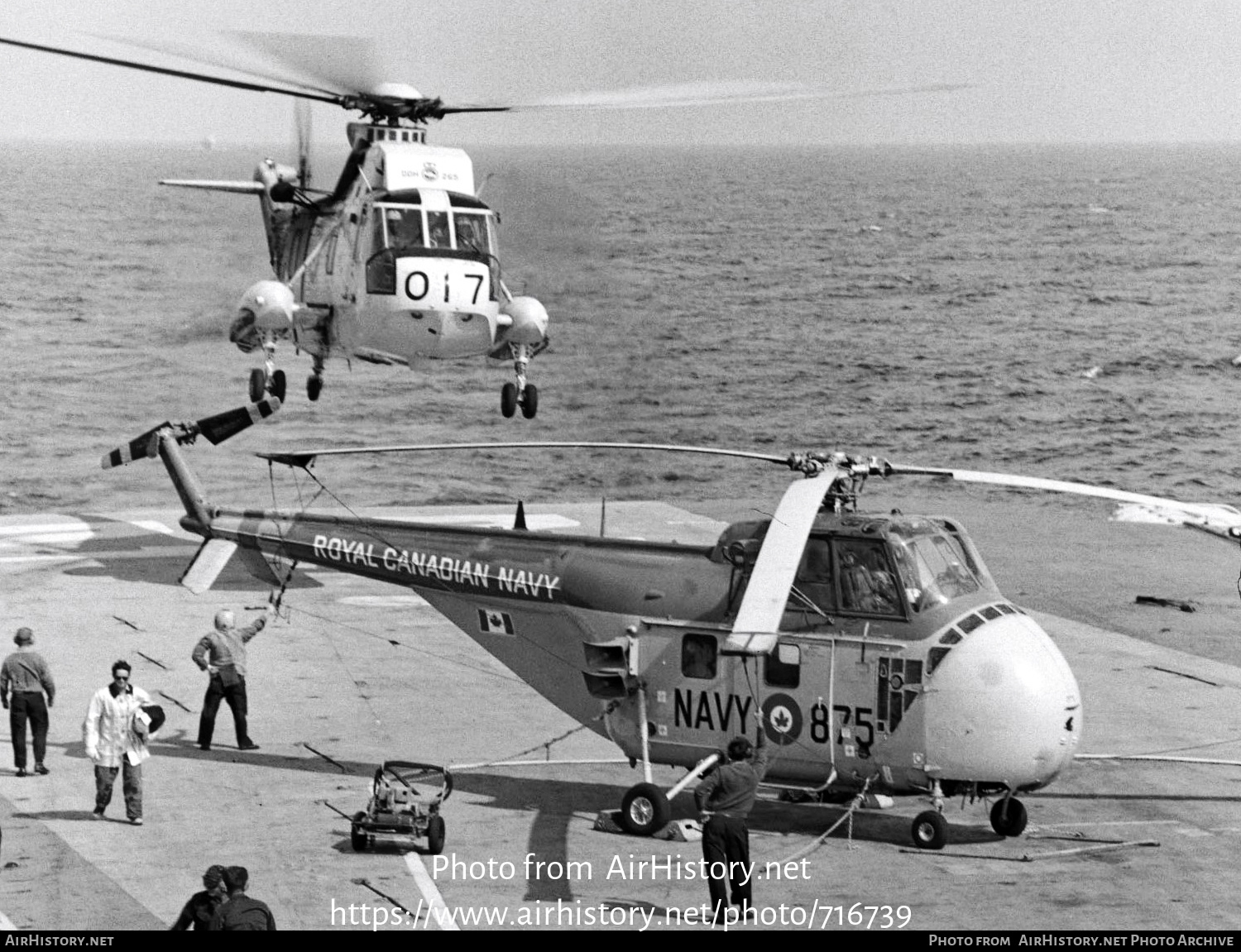 Aircraft Photo of 55875 | Sikorsky HO4S-3 Horse (S-55B) | Canada - Navy | AirHistory.net #716739