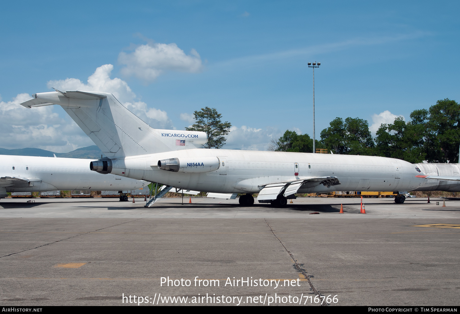 Aircraft Photo of N854AA | Boeing 727-223(F) | Kitty Hawk AirCargo - KHA | AirHistory.net #716766