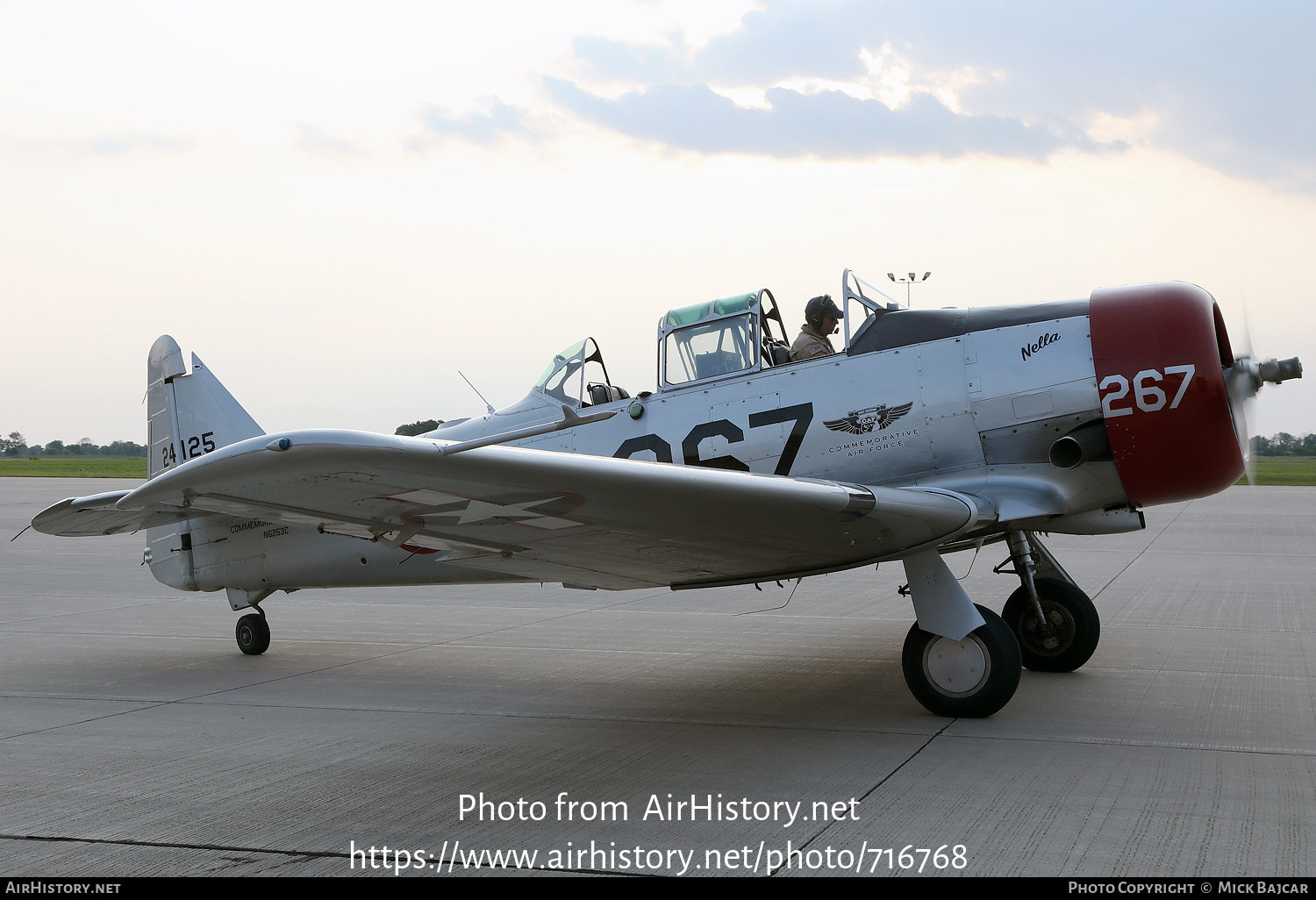 Aircraft Photo of N6253C / 24125 | North American T-6G Texan | Commemorative Air Force | USA - Air Force | AirHistory.net #716768