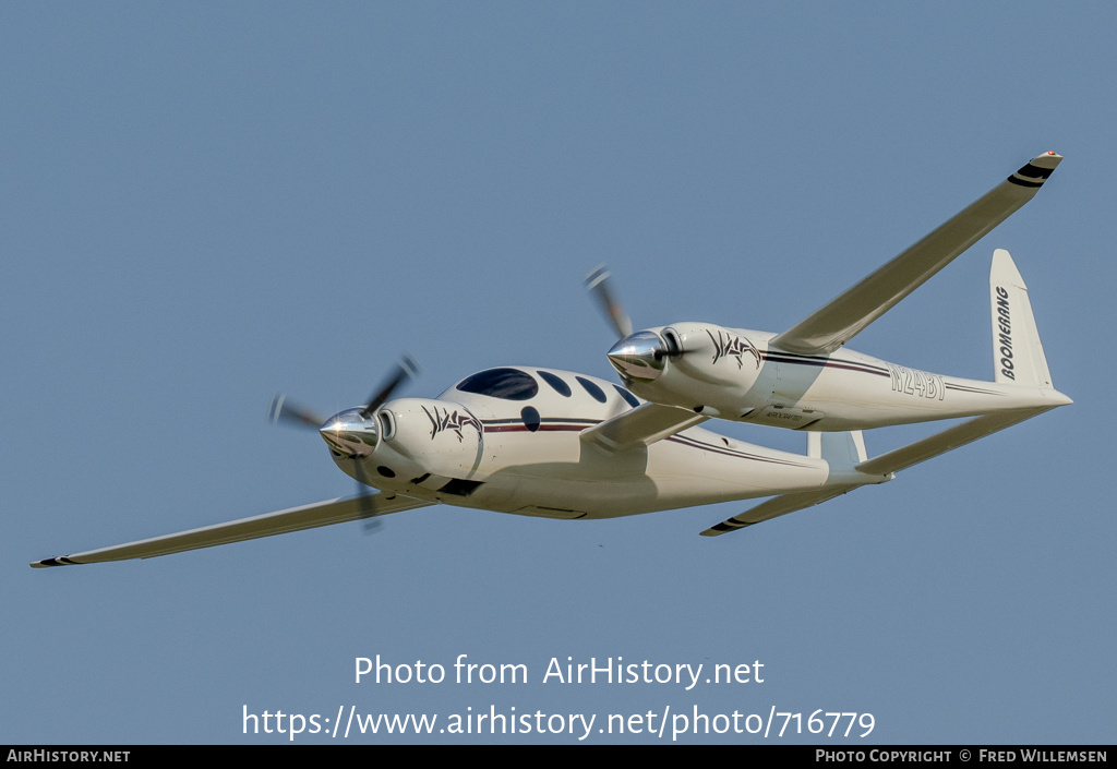 Aircraft Photo of N24BT | Rutan Boomerang 202 | AirHistory.net #716779