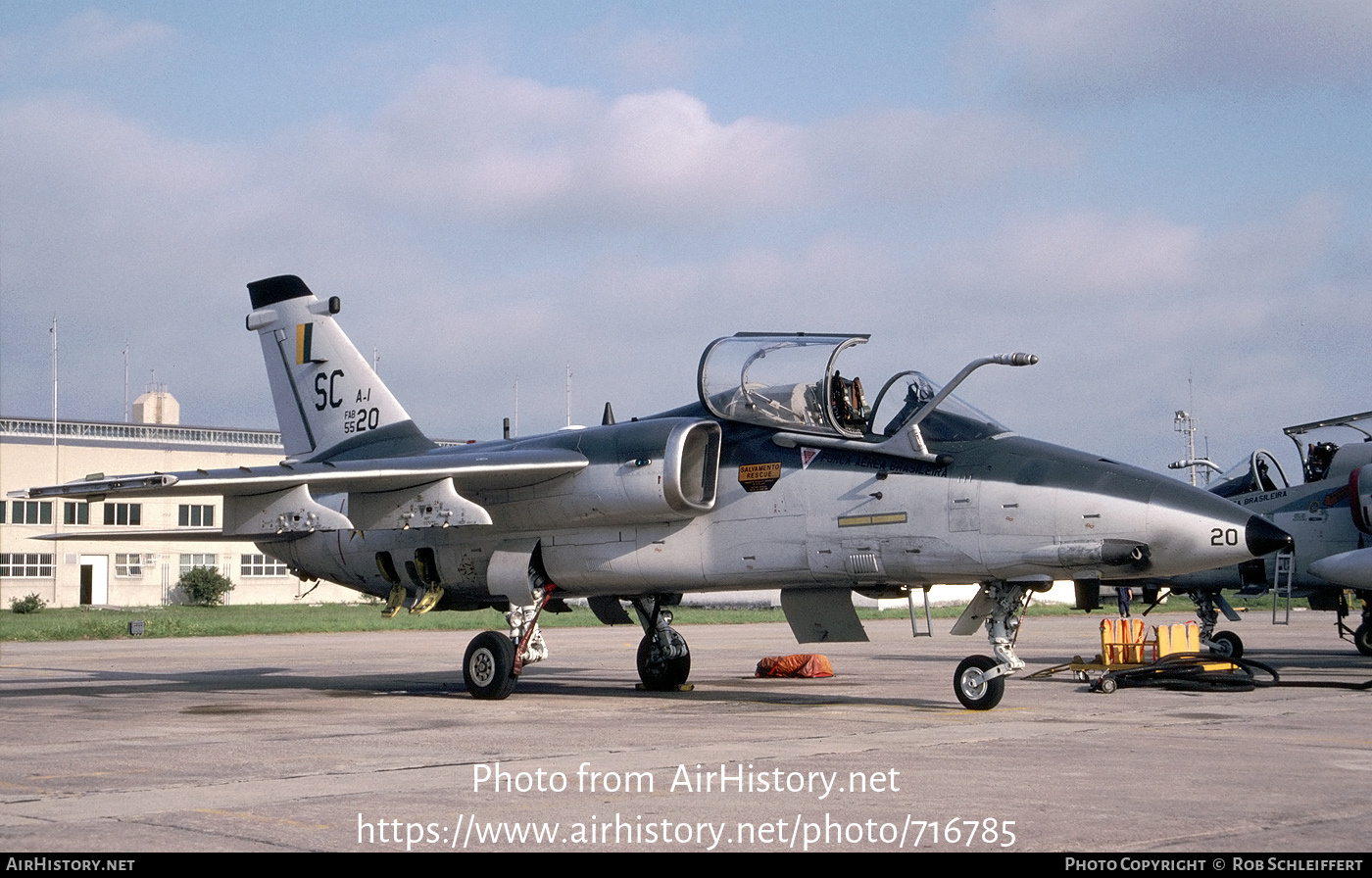 Aircraft Photo of 5520 | AMX International A-1A | Brazil - Air Force | AirHistory.net #716785