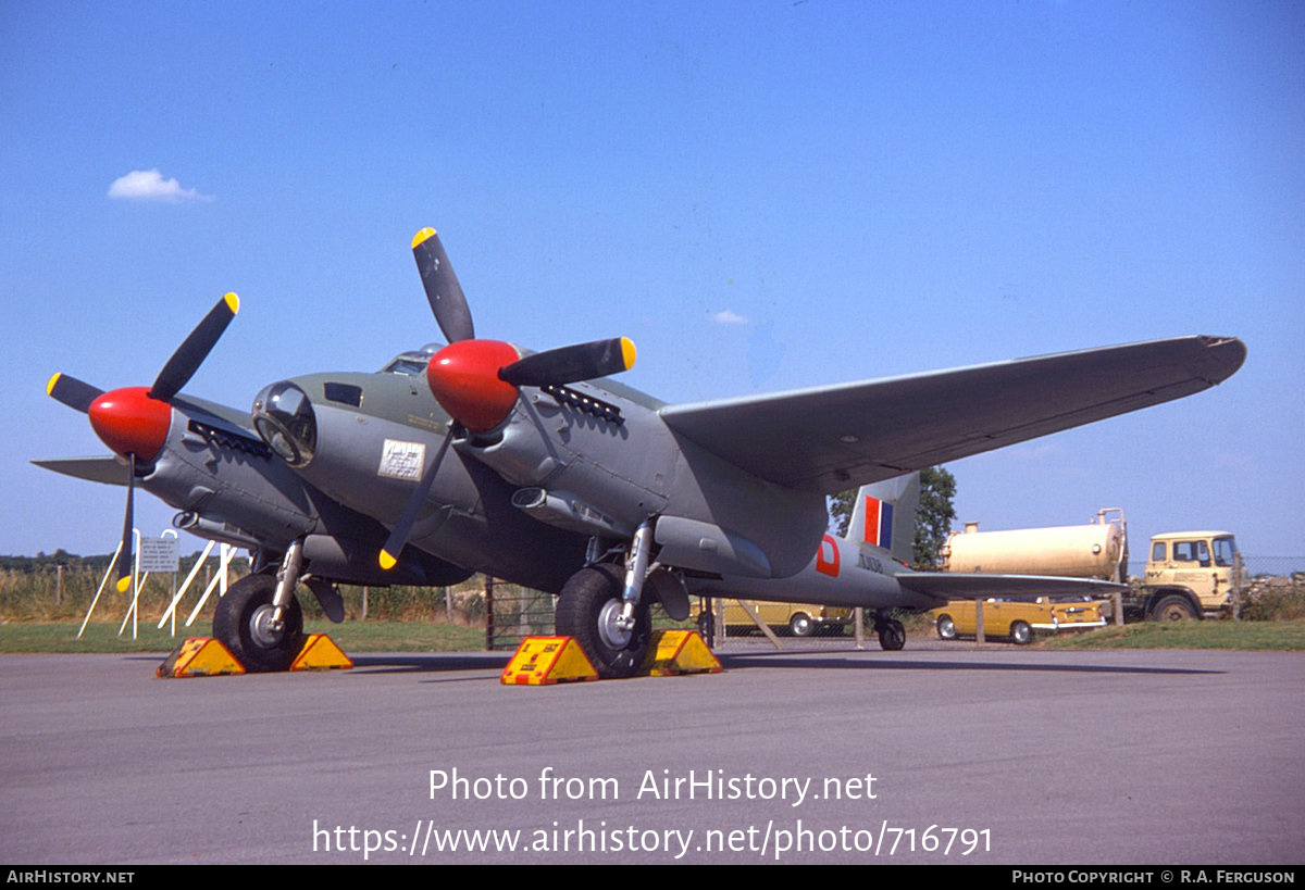 Aircraft Photo of TJ138 / 7607M | De Havilland D.H. 98 Mosquito B35 | UK - Air Force | AirHistory.net #716791