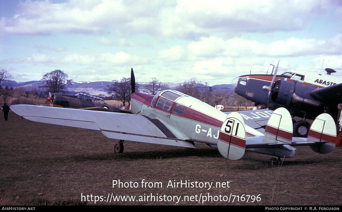 Aircraft Photo of G-AJOC | Miles M.38 Messenger 2A | AirHistory.net #716796