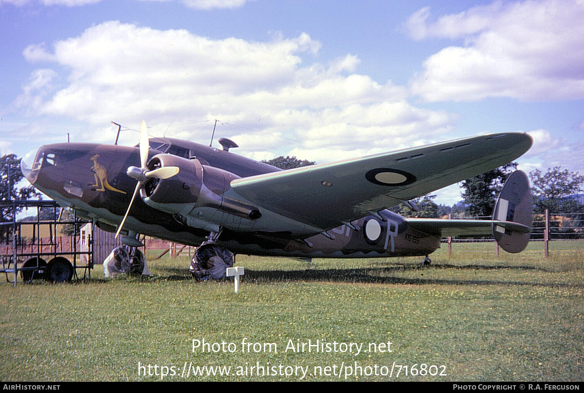 Aircraft Photo of A16-199 | Lockheed 414 Hudson Mk.IIIA | Australia - Air Force | AirHistory.net #716802