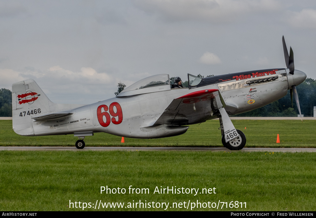 Aircraft Photo of N10607 / NL10607 / 474466 | North American P-51D Mustang | AirHistory.net #716811