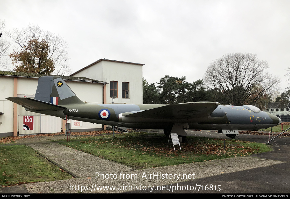 Aircraft Photo of WH773 | English Electric Canberra PR7 | UK - Air Force | AirHistory.net #716815