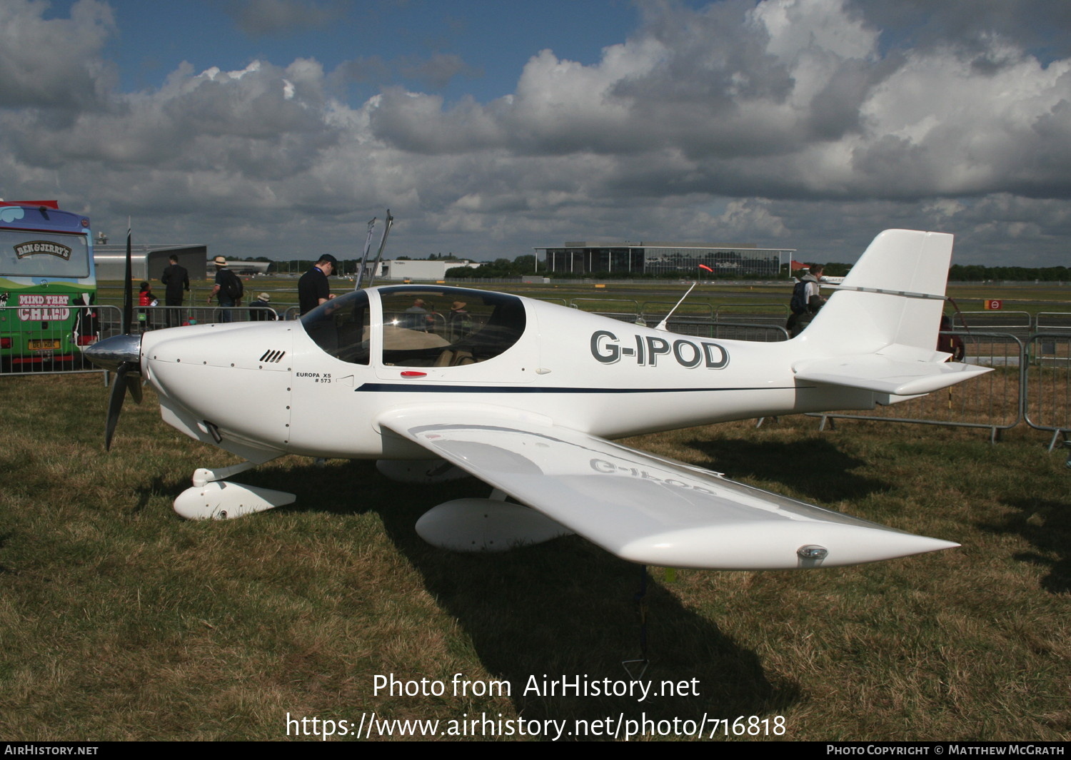 Aircraft Photo of G-IPOD | Europa Aircraft Europa XS Trigear | AirHistory.net #716818