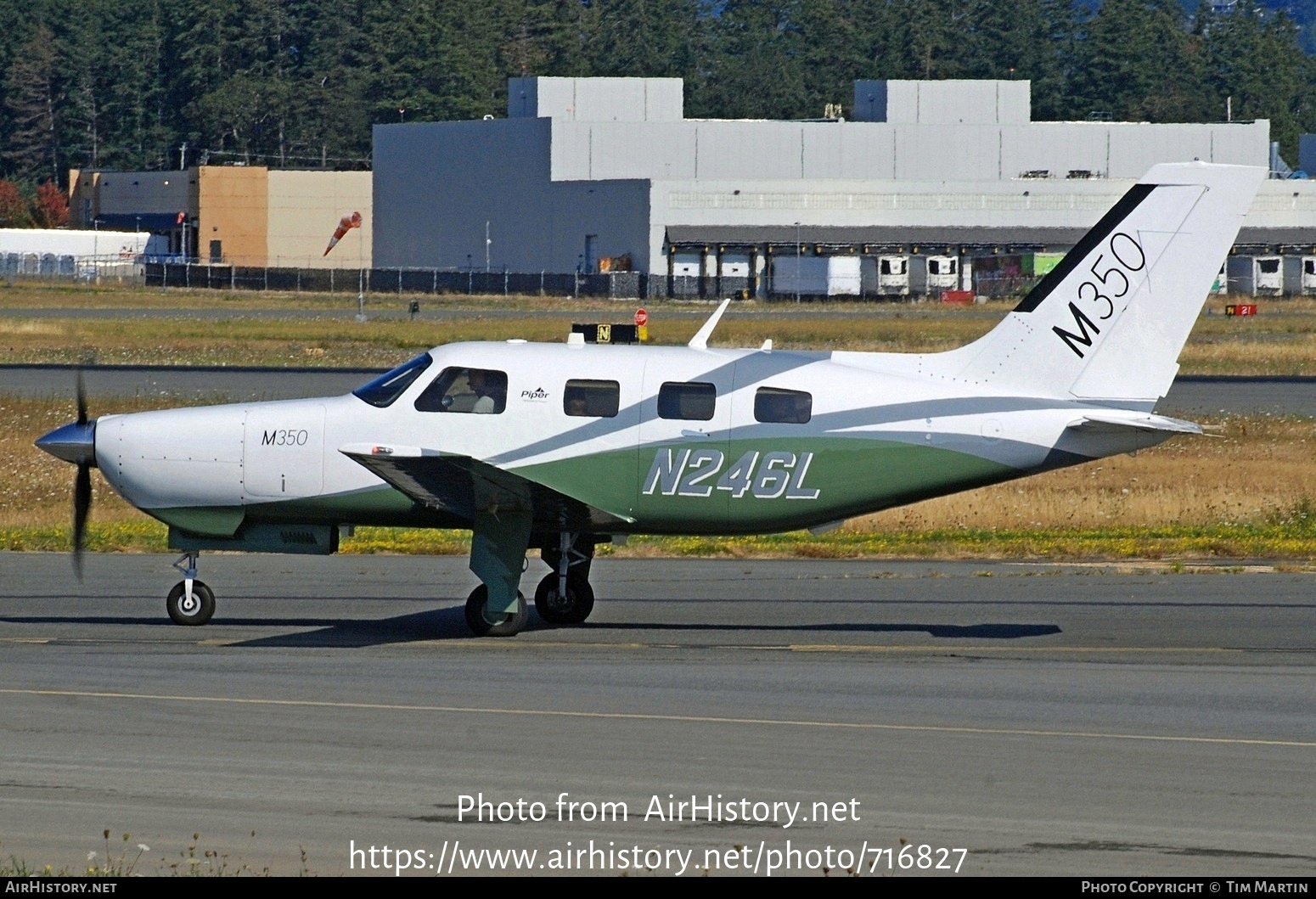 Aircraft Photo of N246L | Piper PA-46-350P M350 | AirHistory.net #716827