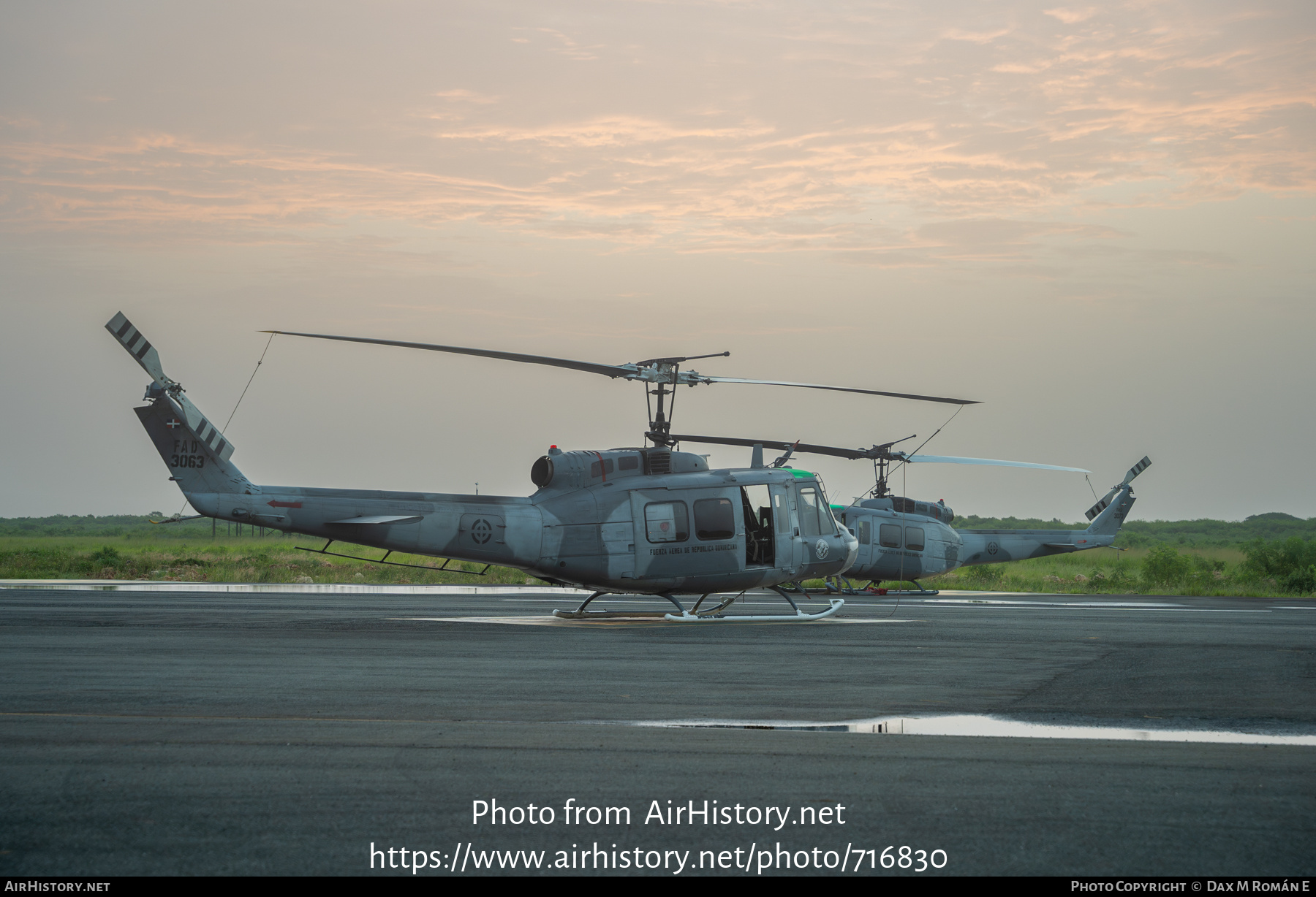 Aircraft Photo of 3063 / FAD 3063 | Bell UH-1H-II Iroquois | Dominican Republic - Air Force | AirHistory.net #716830