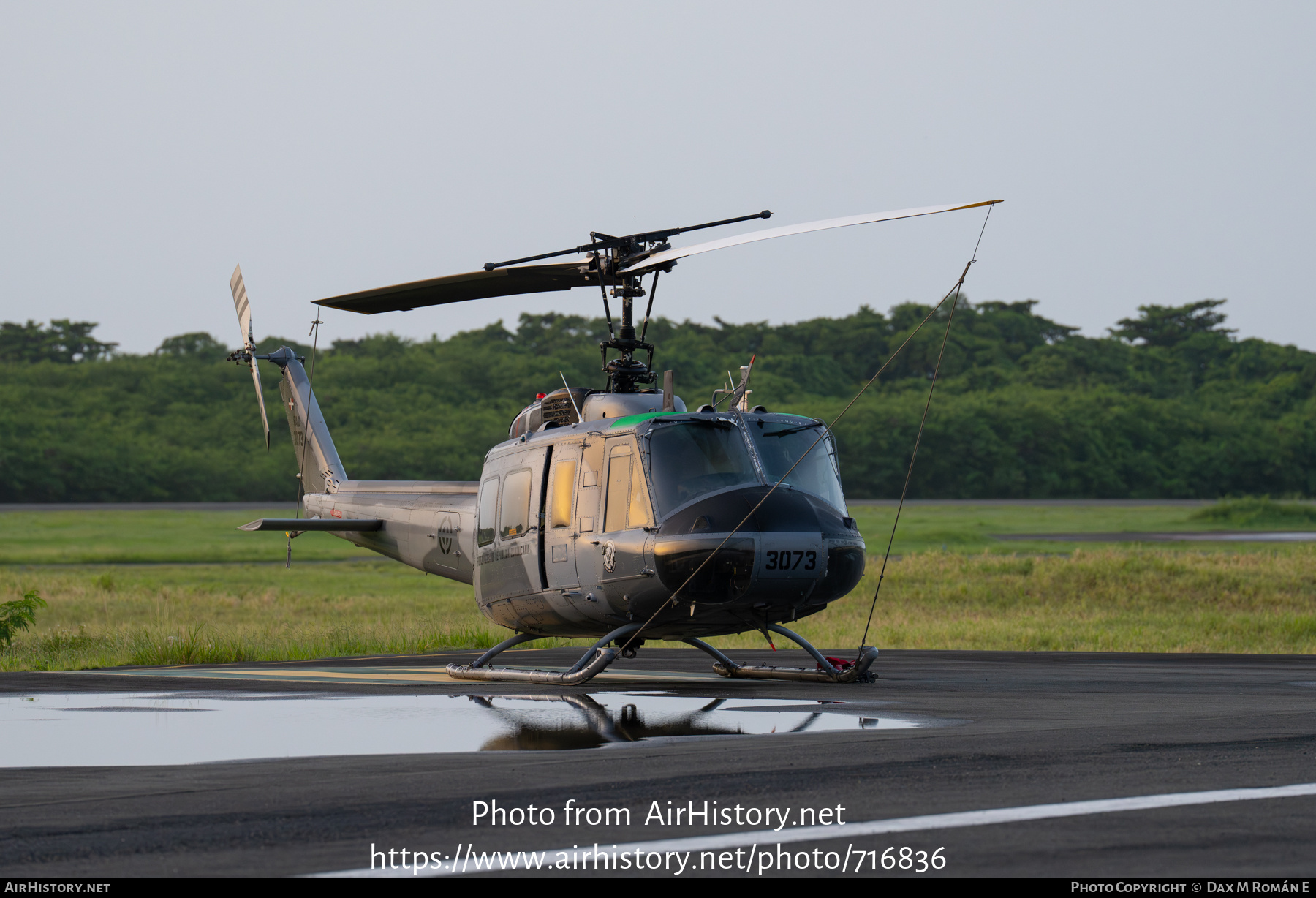 Aircraft Photo of 3073 / FAD3073 | Bell UH-1H-II Iroquois | Dominican Republic - Air Force | AirHistory.net #716836