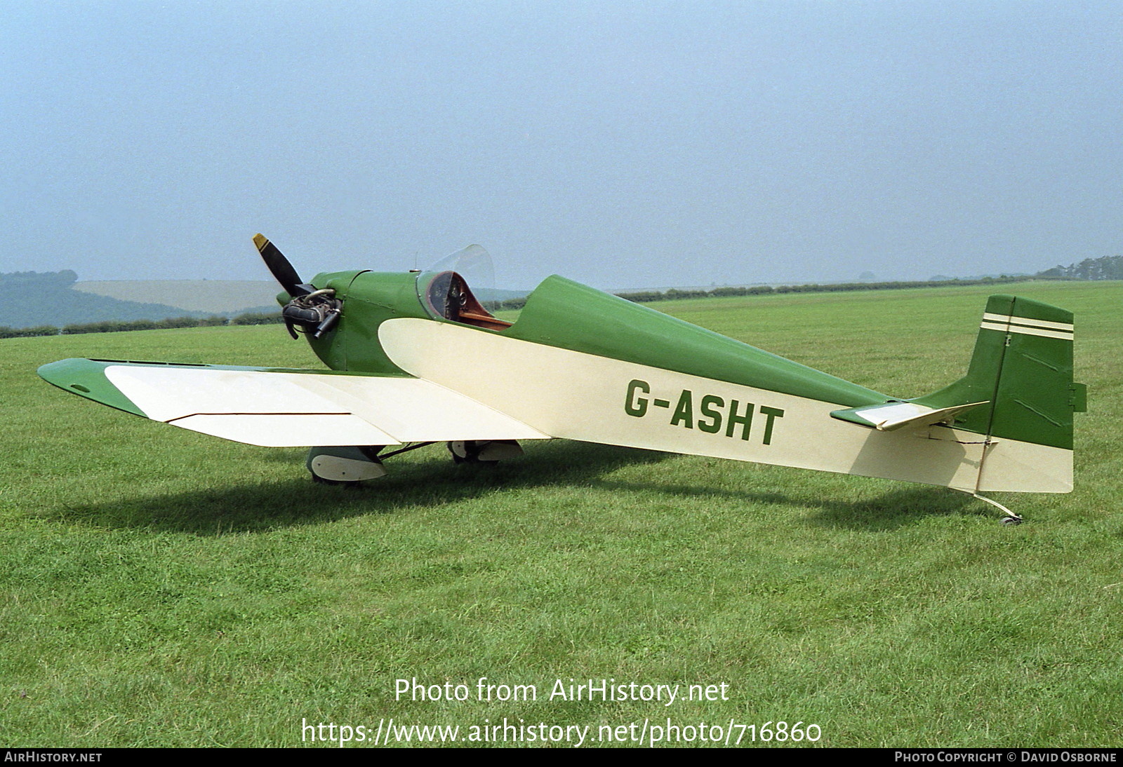 Aircraft Photo of G-ASHT | Druine D-31 Turbulent | AirHistory.net #716860