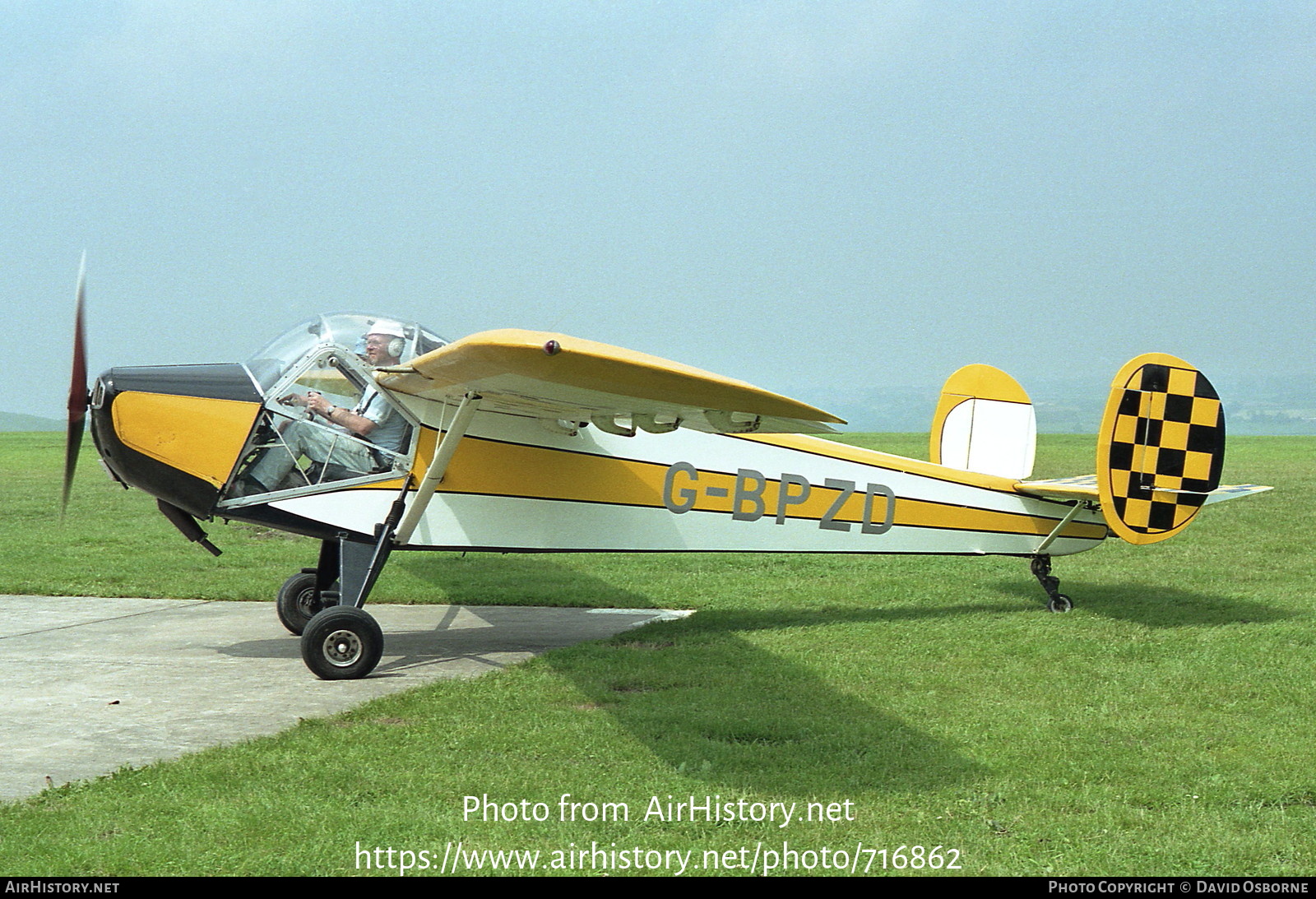 Aircraft Photo of G-BPZD | Nord NC.858S | AirHistory.net #716862