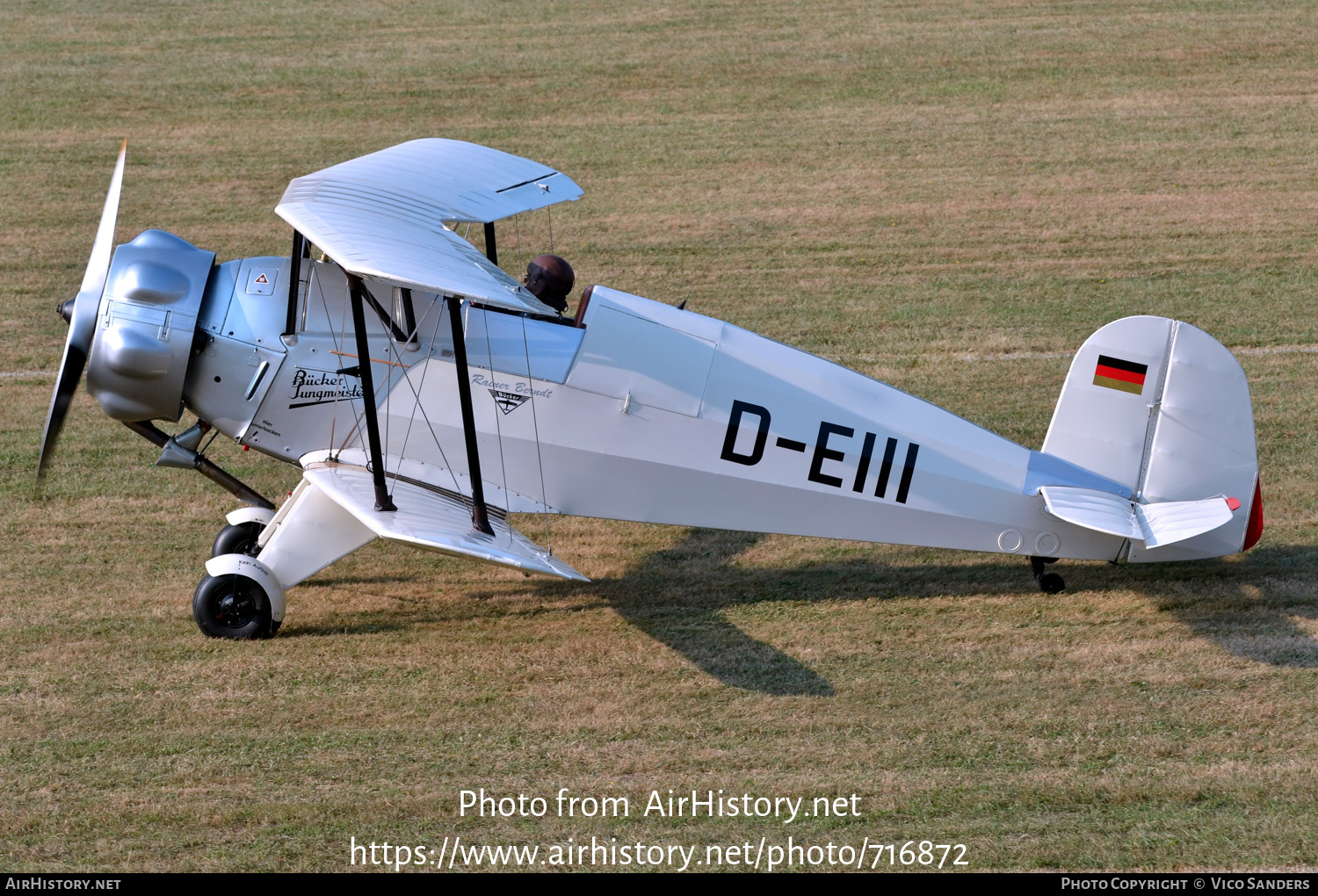 Aircraft Photo of D-EIII | Bücker Bü 133D Jungmeister | AirHistory.net #716872