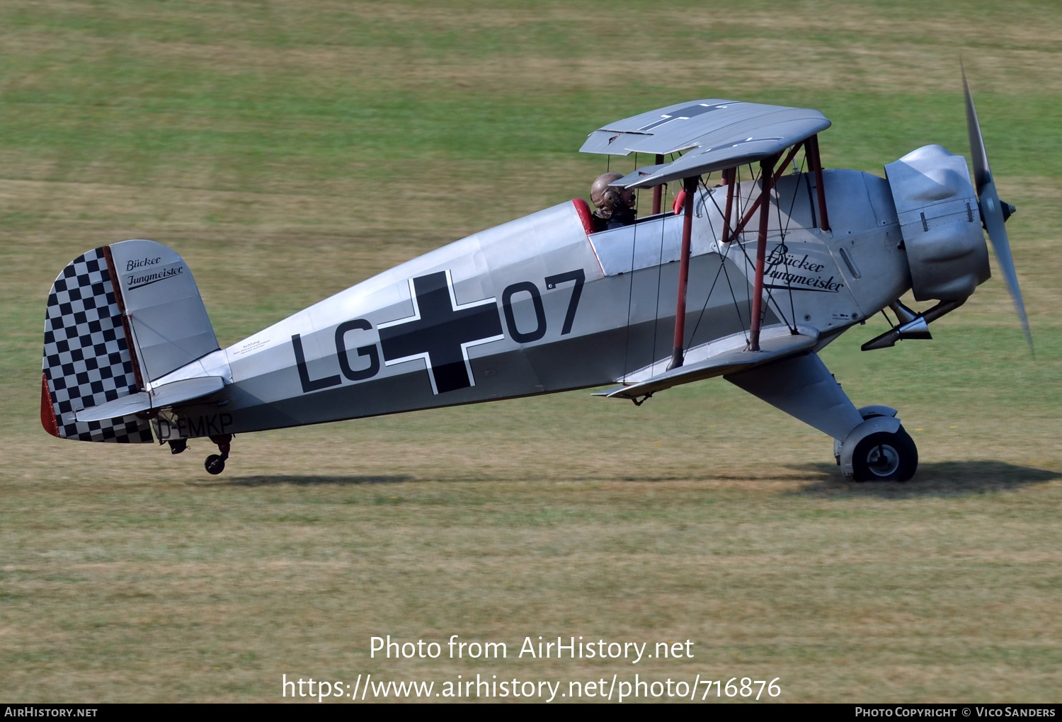 Aircraft Photo of D-EMKP | Bücker Bü 133C Jungmeister | Germany - Air Force | AirHistory.net #716876