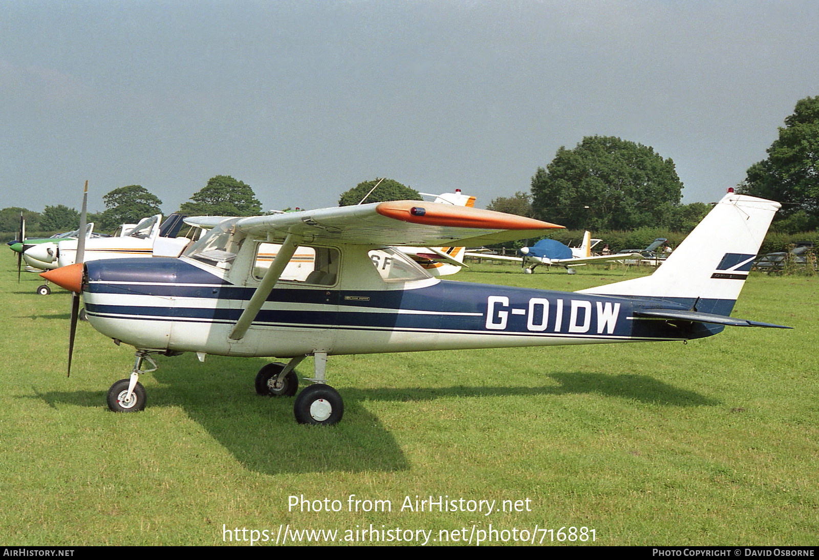 Aircraft Photo of G-OIDW | Reims F150G | AirHistory.net #716881