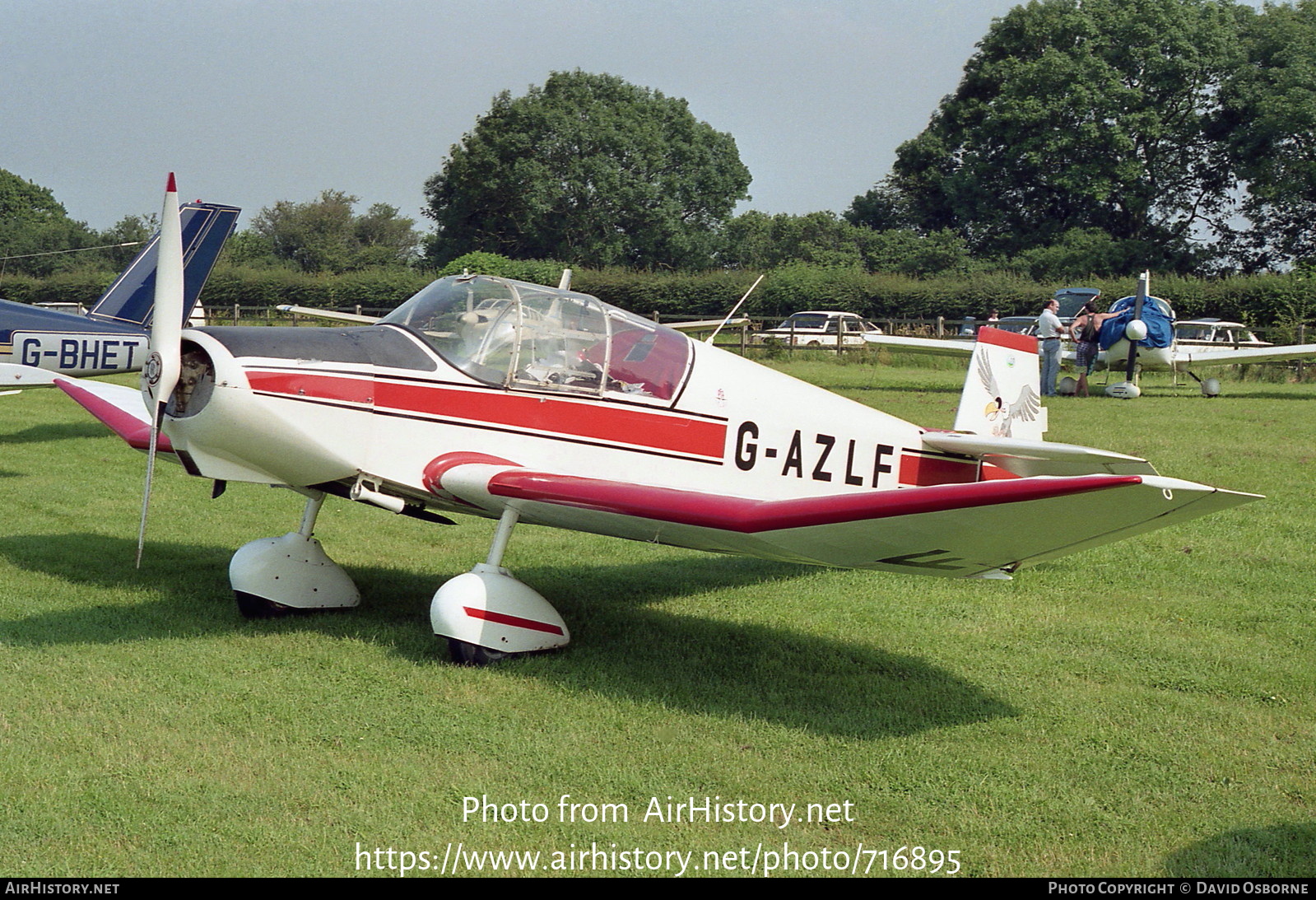 Aircraft Photo of G-AZLF | Jodel D-120 Paris-Nice | AirHistory.net #716895