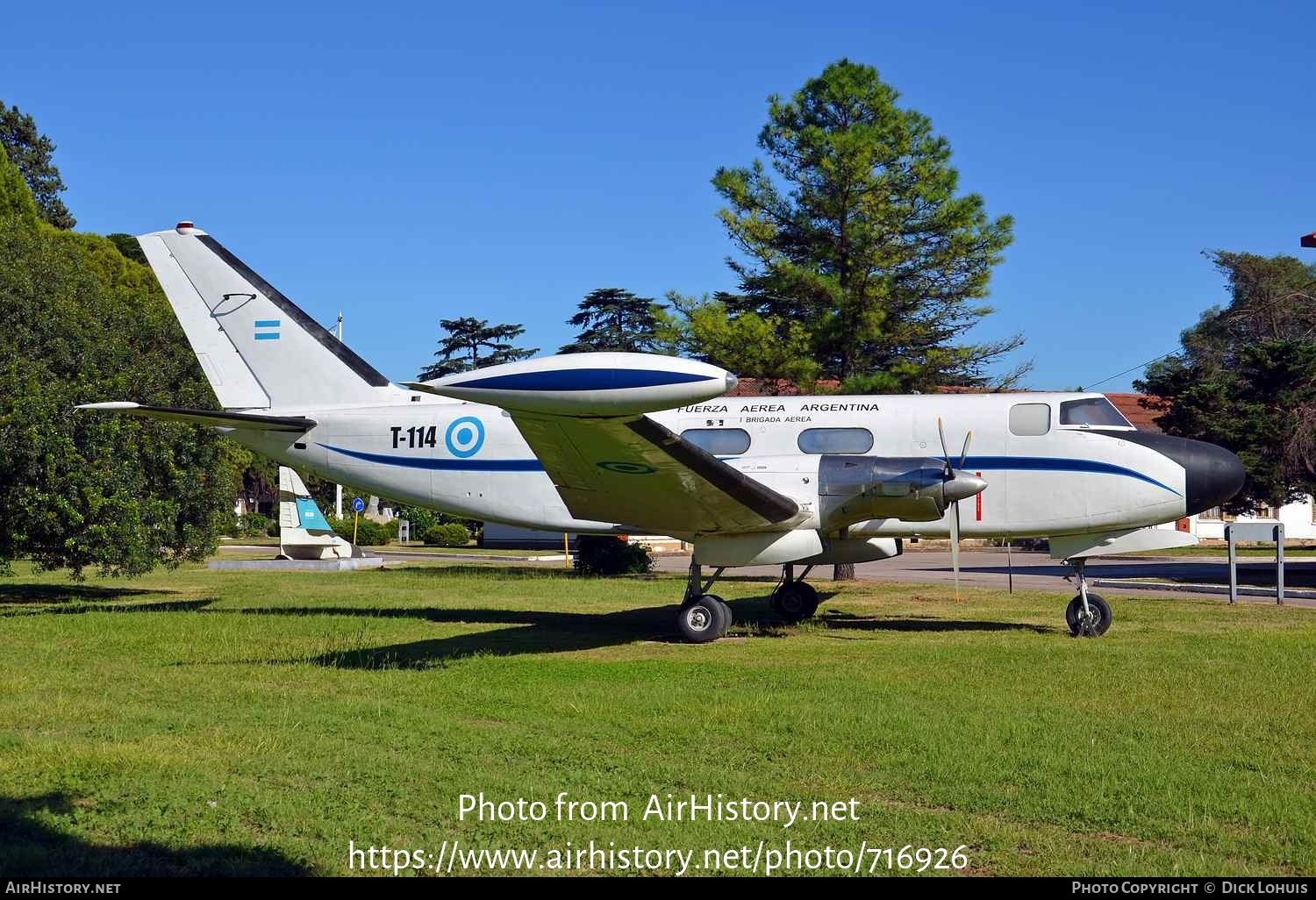 Aircraft Photo of T-114 | FMA IA-50A Guarani II | Argentina - Air Force | AirHistory.net #716926