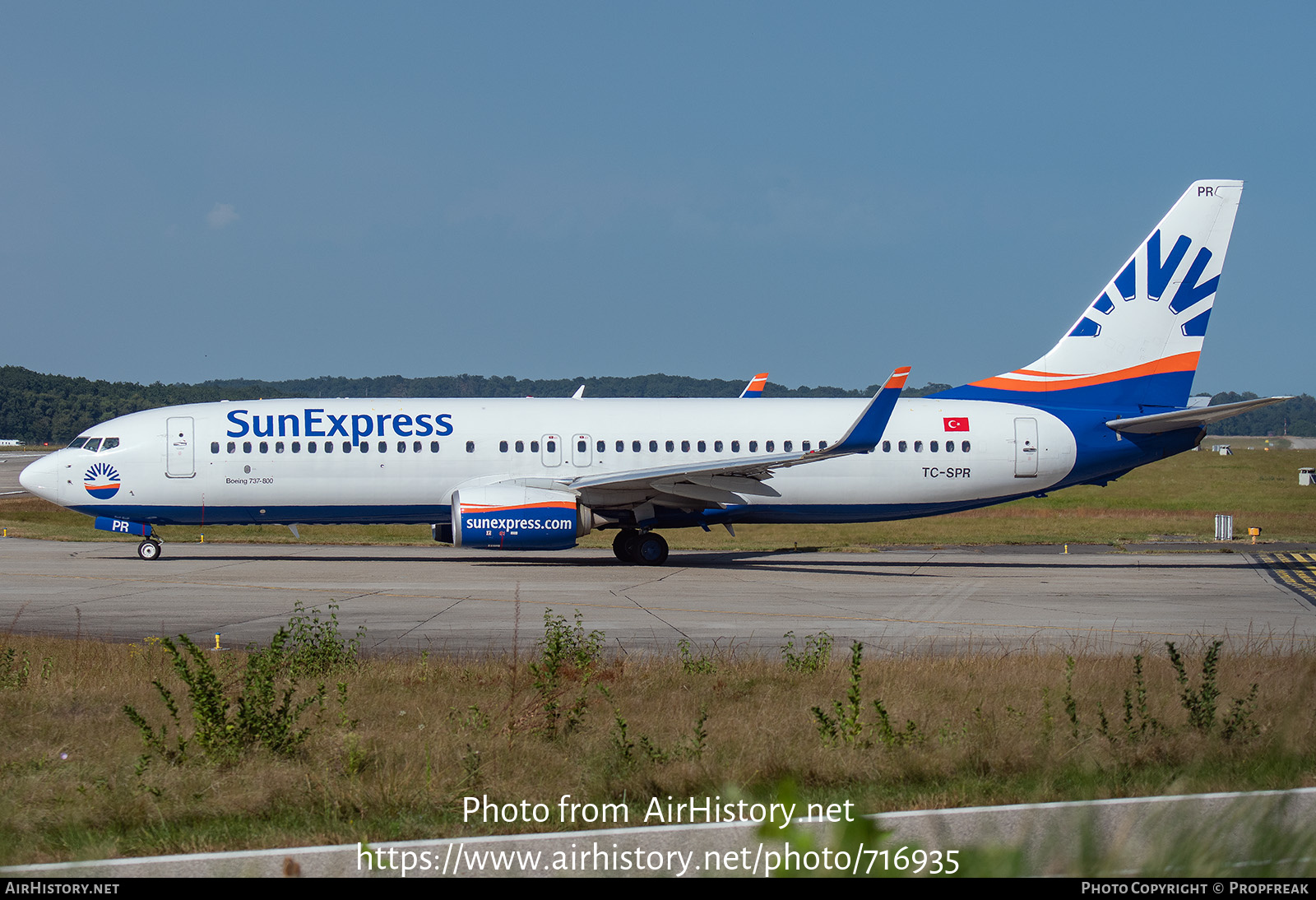 Aircraft Photo of TC-SPR | Boeing 737-8JP | SunExpress | AirHistory.net #716935