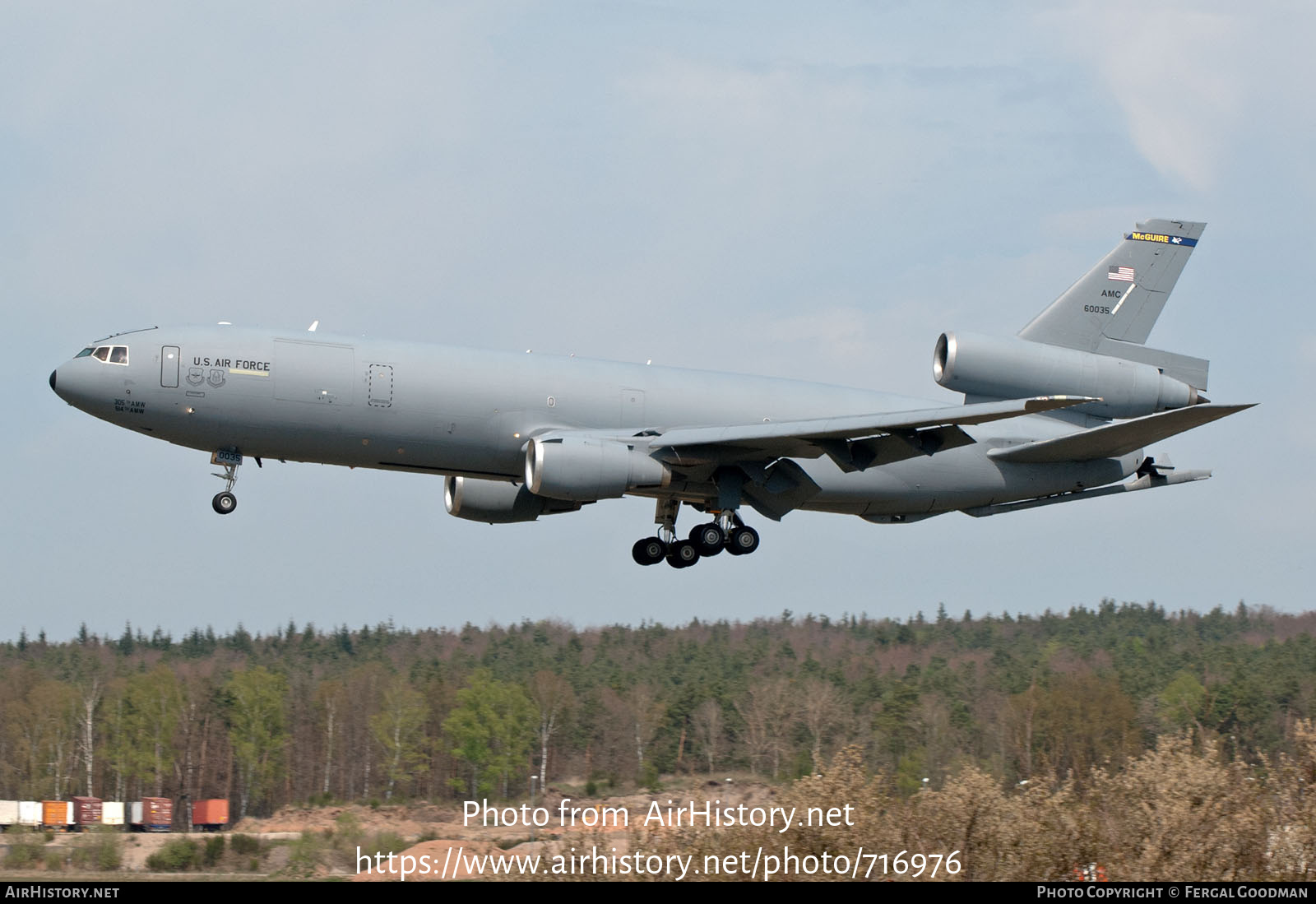 Aircraft Photo of 86-0035 | McDonnell Douglas KC-10A Extender (DC-10-30CF) | USA - Air Force | AirHistory.net #716976