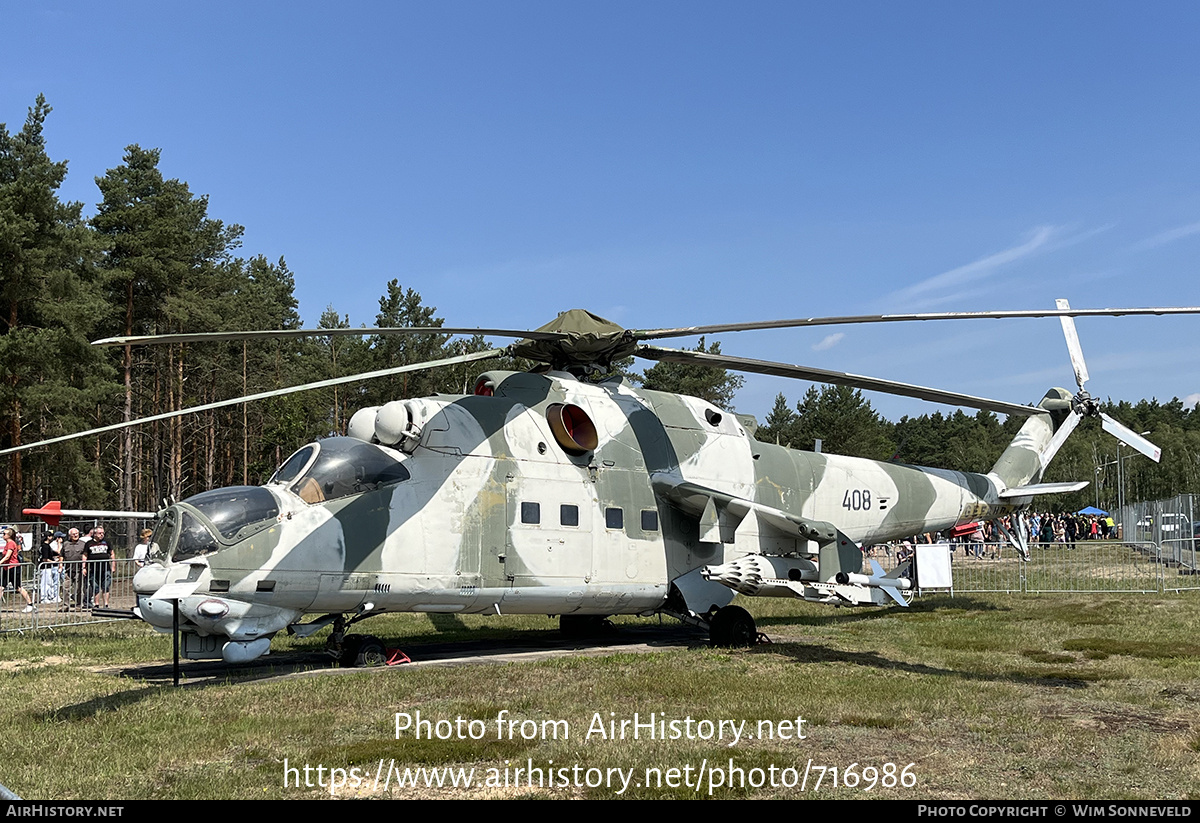 Aircraft Photo of 9622 / 408 | Mil Mi-24D | Germany - Air Force | AirHistory.net #716986