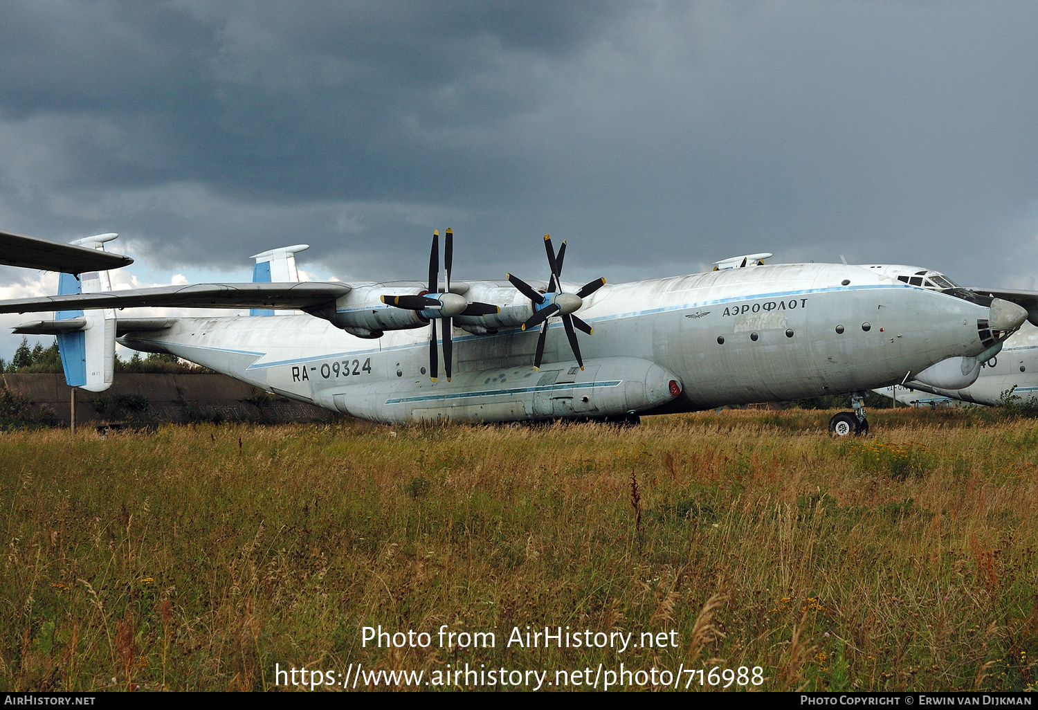 Aircraft Photo of RA-09324 | Antonov An-22 Antei | Aeroflot | AirHistory.net #716988