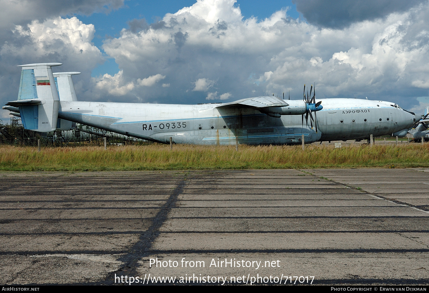 Aircraft Photo of RA-09335 | Antonov An-22 Antei | Aeroflot | AirHistory.net #717017