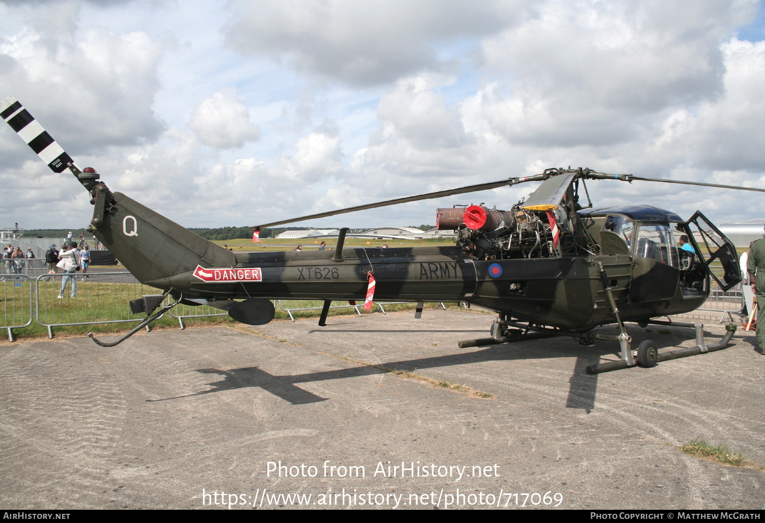 Aircraft Photo of G-CIBW / XT626 | Westland Scout AH1 (P-531-2) | UK - Army | AirHistory.net #717069